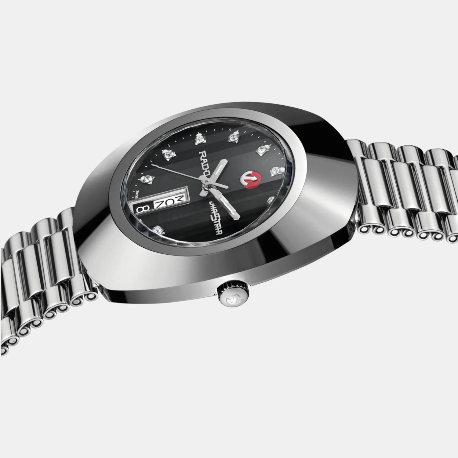 Diastar Men Automatic Black Dial Analog Stainless Steel Watch R12408613 - Image 3