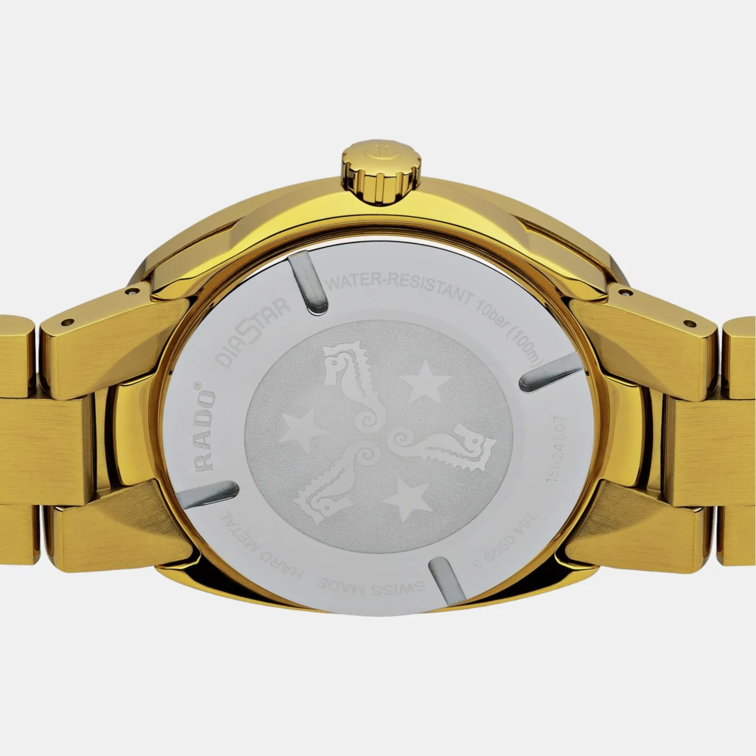 Diastar Men Automatic Gold Dial Analog Stainless Steel Watch R12999253 - Image 3