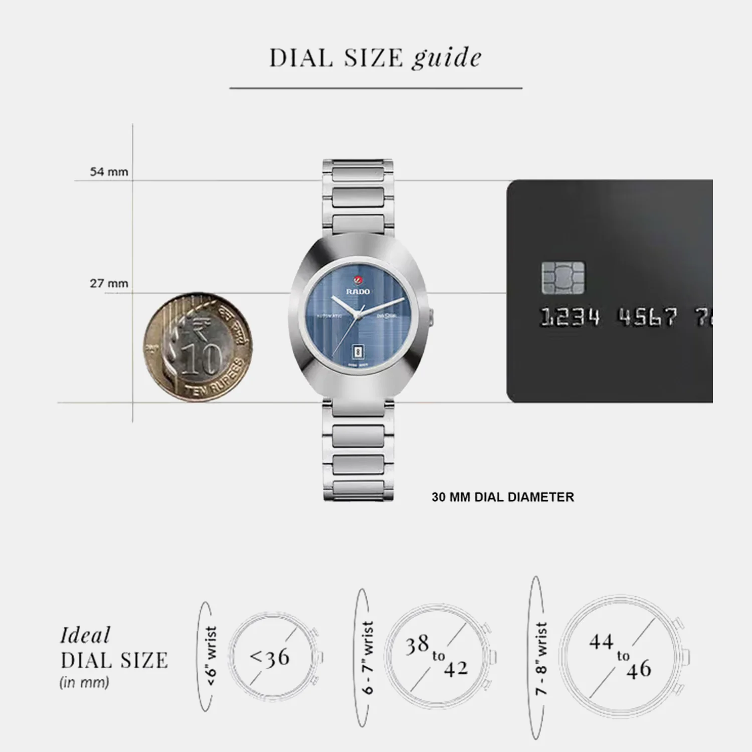DiaStar Original Women Automatic Blue Dial Analog Stainless Steel Watch R12170343 - Image 4