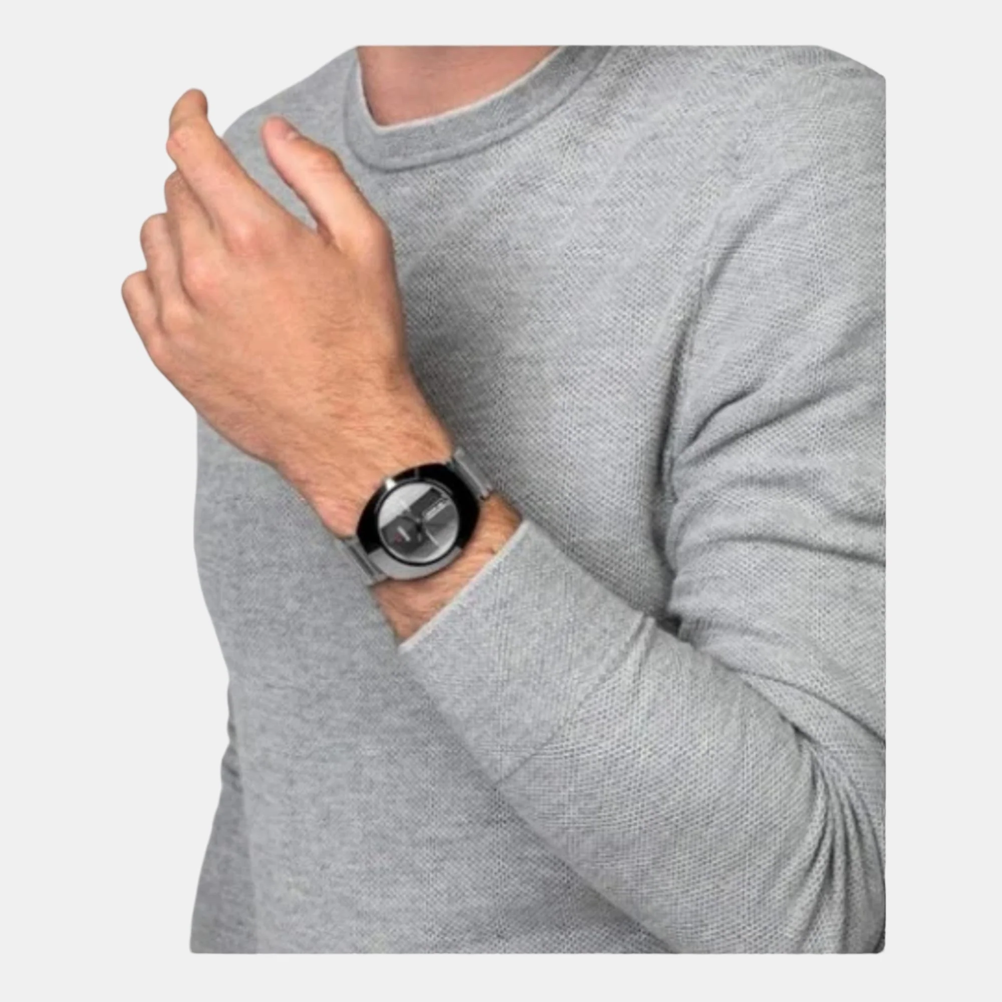 Diastar Unisex Automatic Grey Dial Analog Stainless Steel Watch R12160103 - Image 4