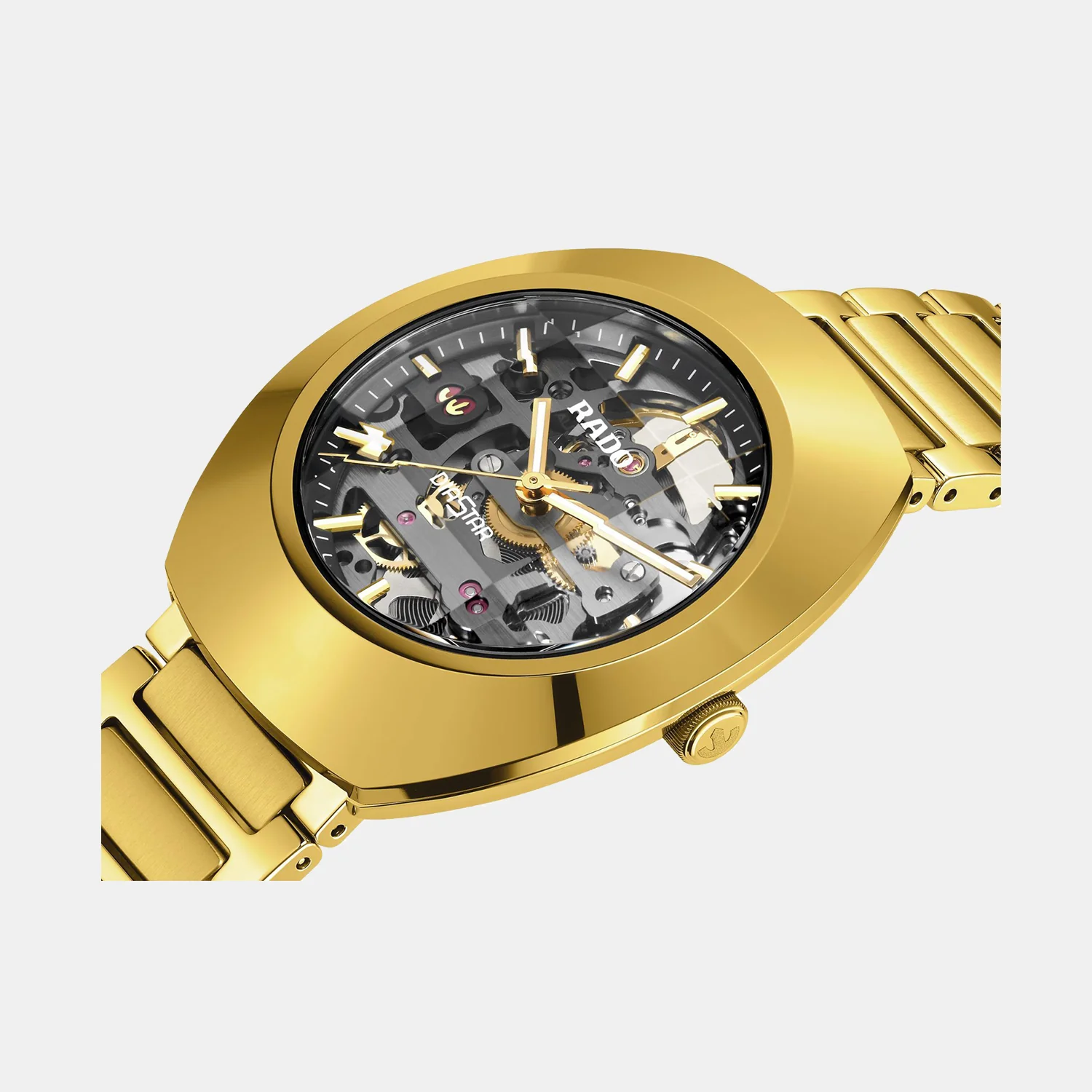Diastar Unisex Automatic Grey Dial Analog Stainless Steel Watch R12164153 - Image 2