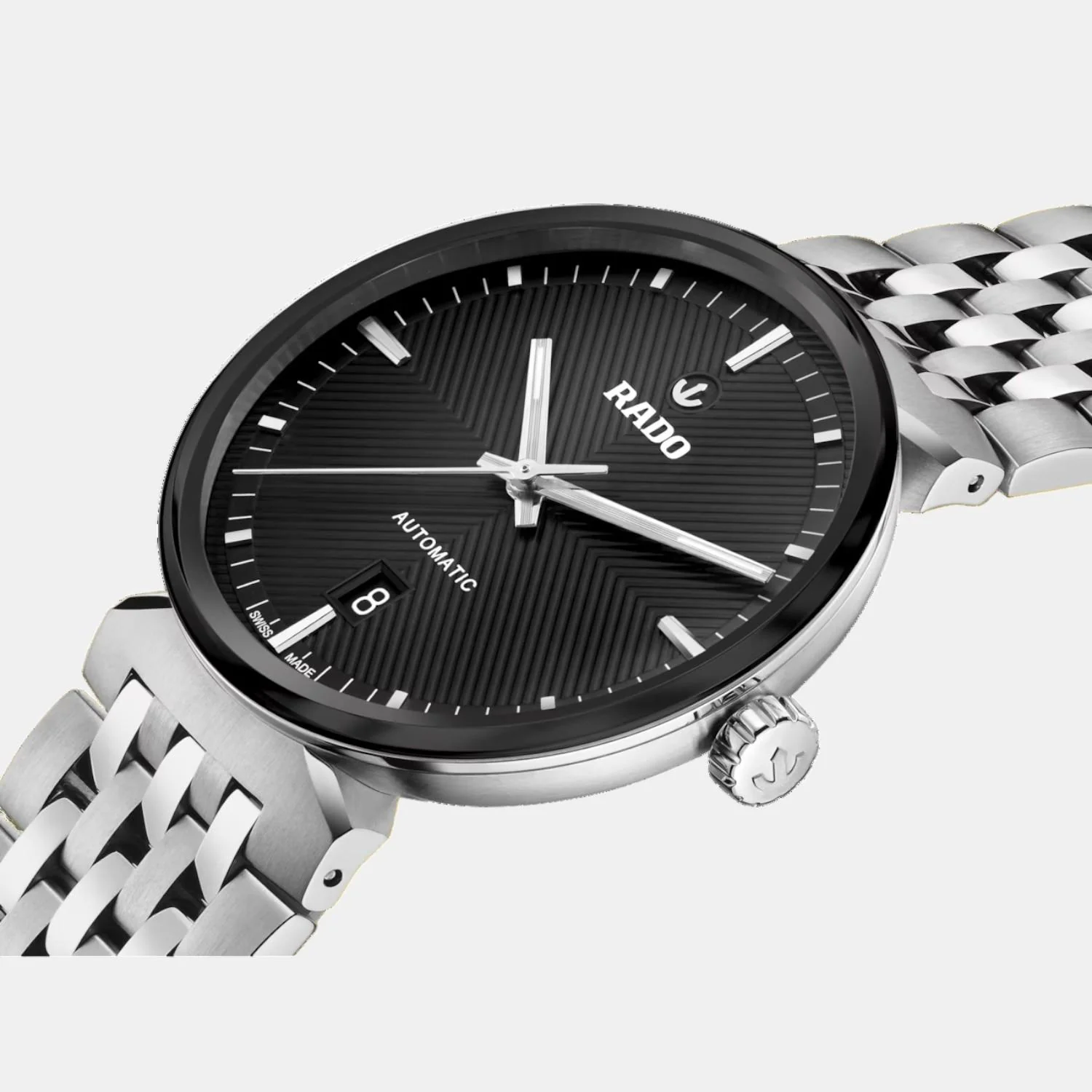 Florence Unisex Automatic Black Dial Analog Stainless Steel Watch R48903153 - Image 3