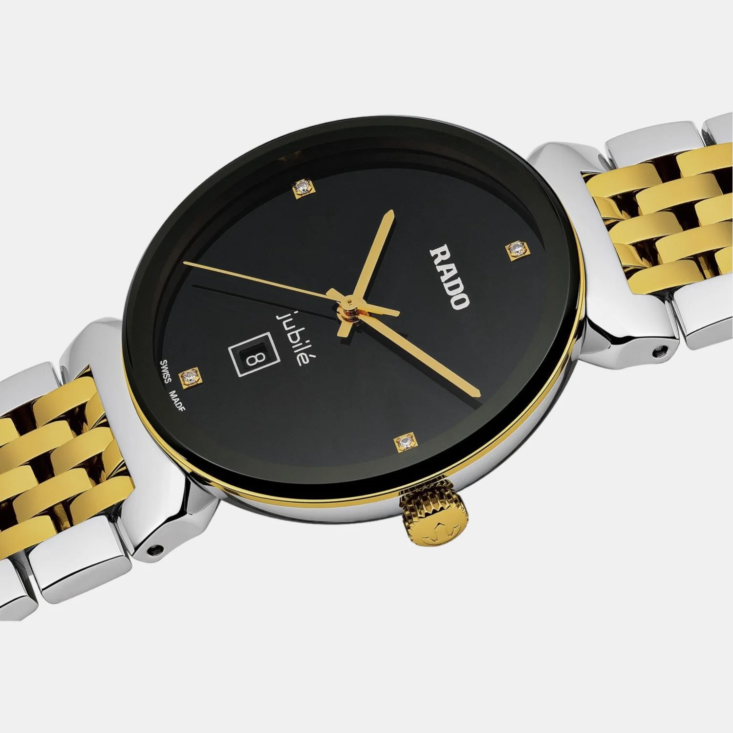 Florence Women Quartz Black Dial Analog Stainless Steel Watch R48913703 - Image 2