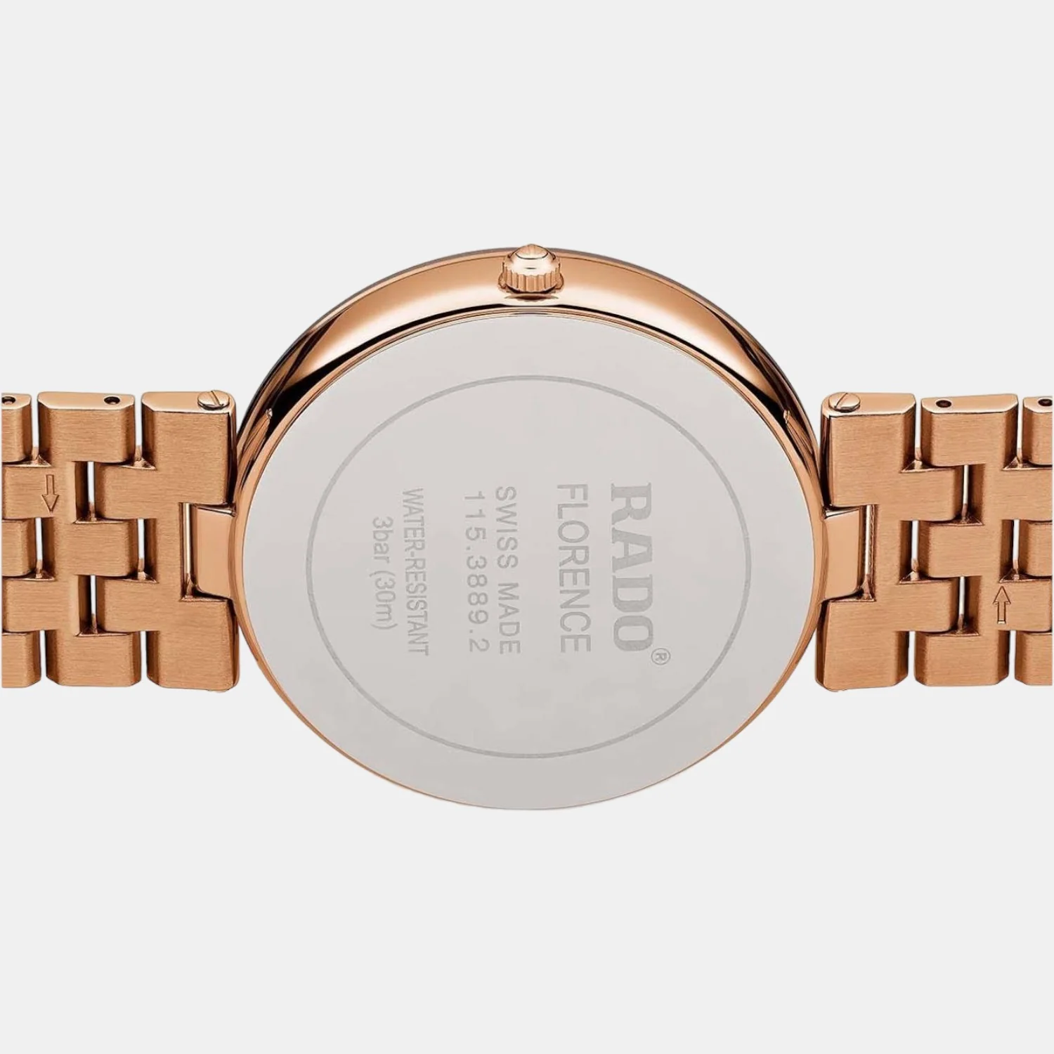 Florence Women Quartz Brown Dial Analog Stainless Steel Watch R48889743 - Image 3