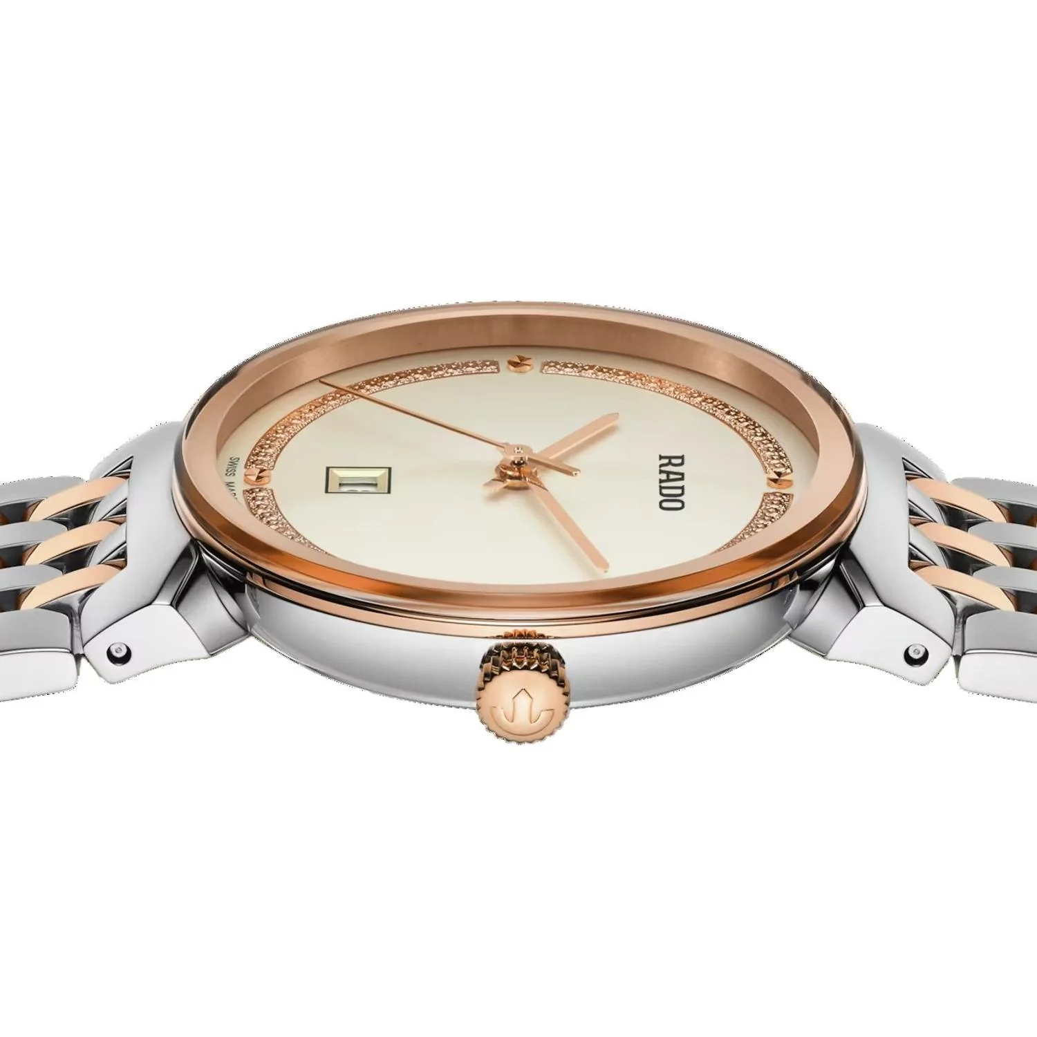 Florence Women Quartz Champagne Dial Analog Stainless Steel Watch R48913403 - Image 4