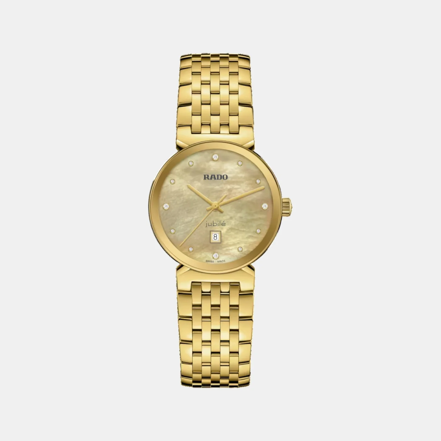 Florence Women Quartz Gold Dial Analog Stainless Steel Watch R48915903 - Image 2