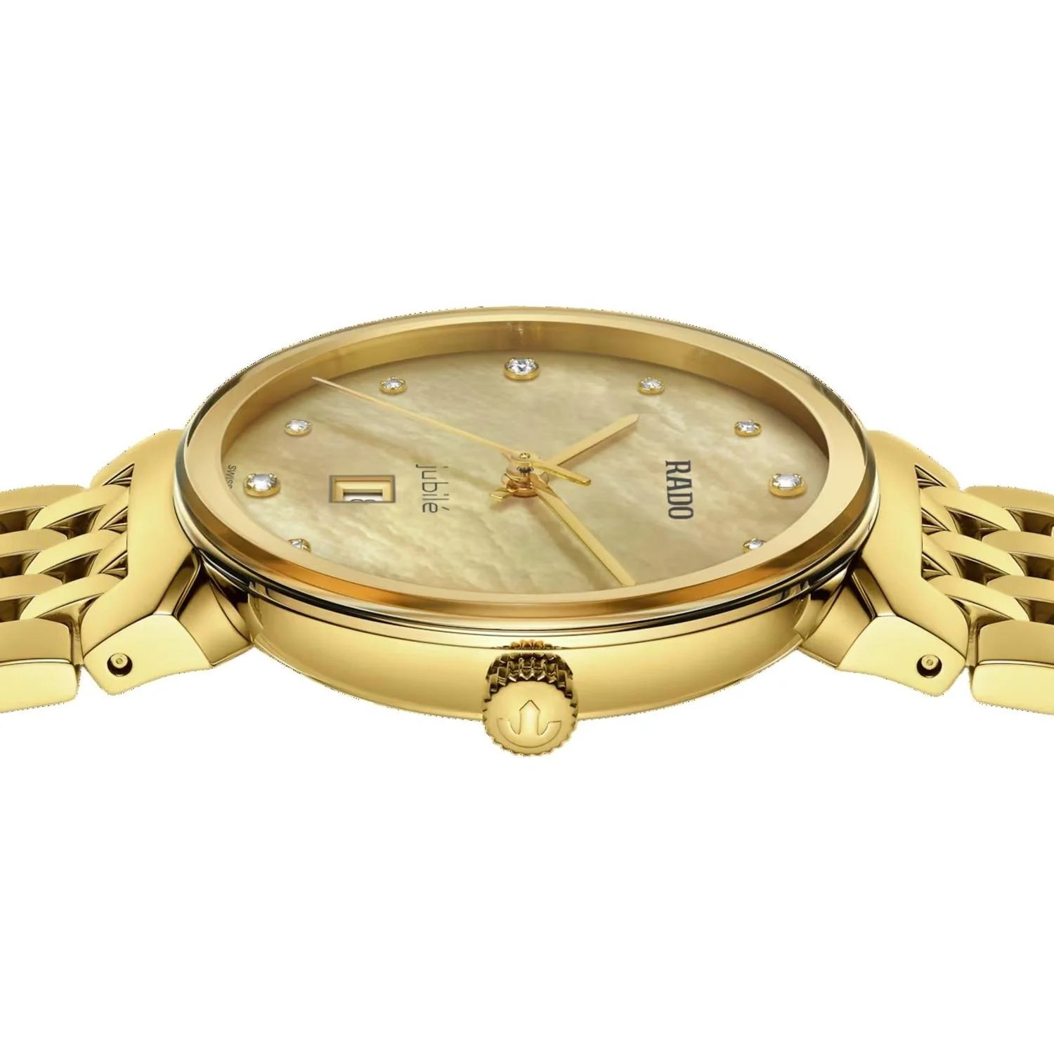 Florence Women Quartz Gold Dial Analog Stainless Steel Watch R48915903 - Image 4