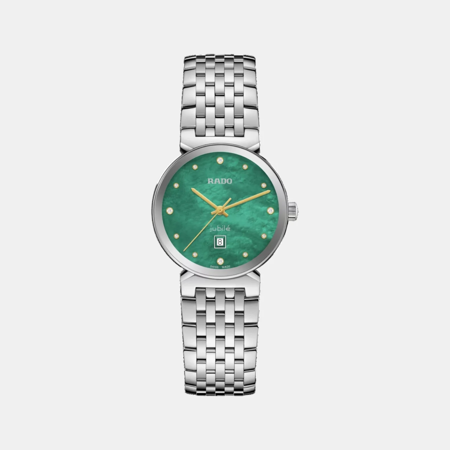Florence Women Quartz Green Dial Analog Stainless Steel Watch R48913903 - Image 2