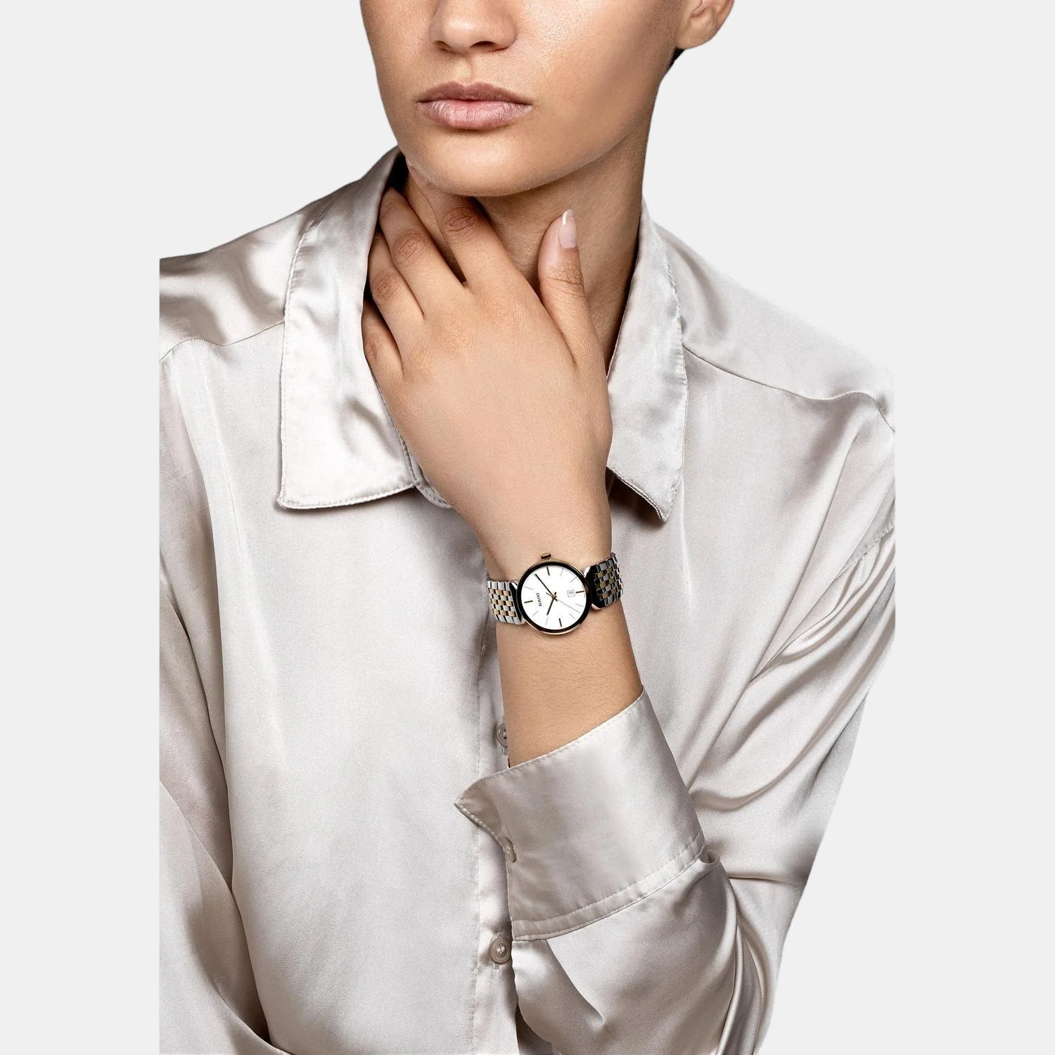 Florence Women Quartz White Dial Analog Stainless Steel Watch R48913023 - Image 4