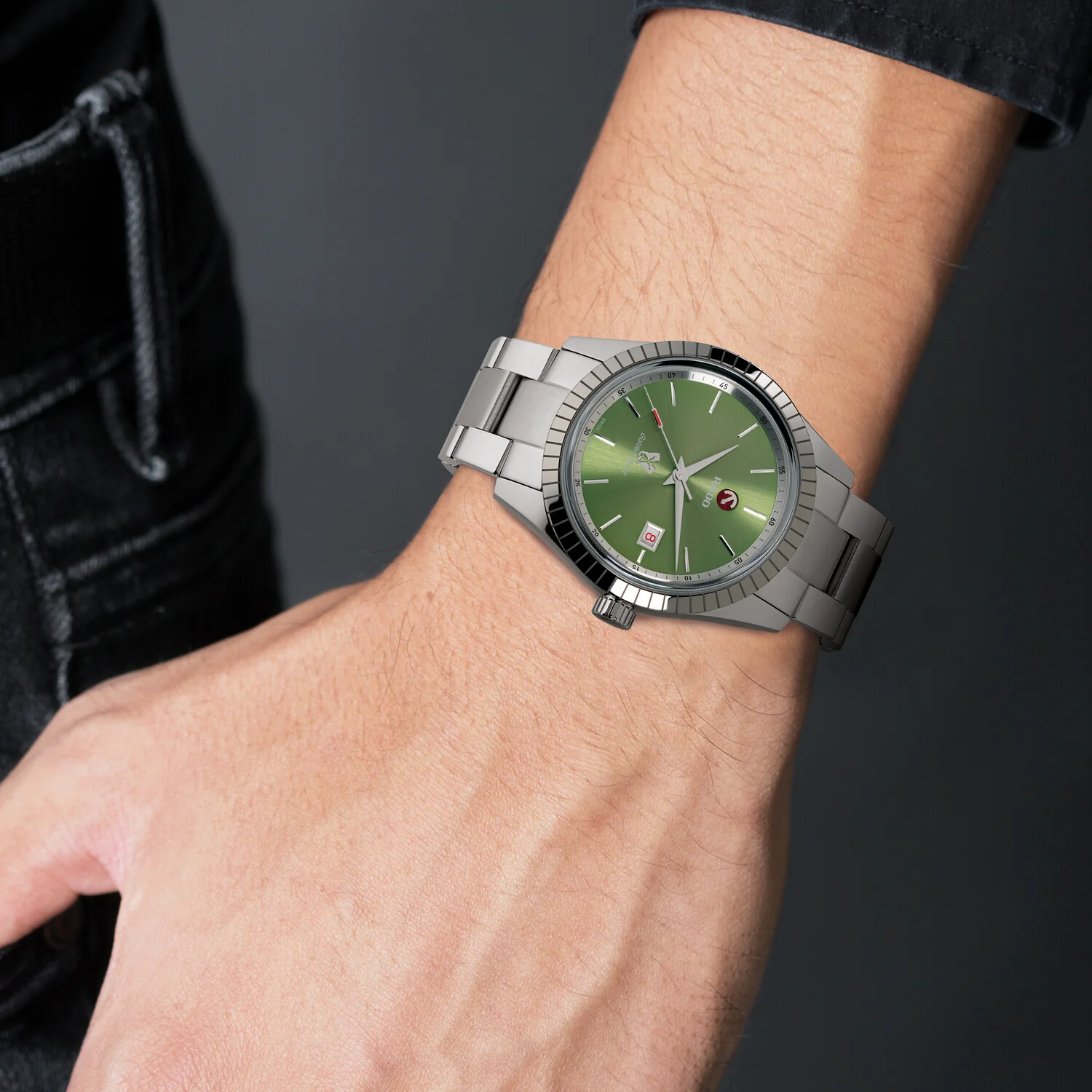 HyperChrome Men Automatic Green Dial Analog Stainless Steel Watch R33101314 - Image 4