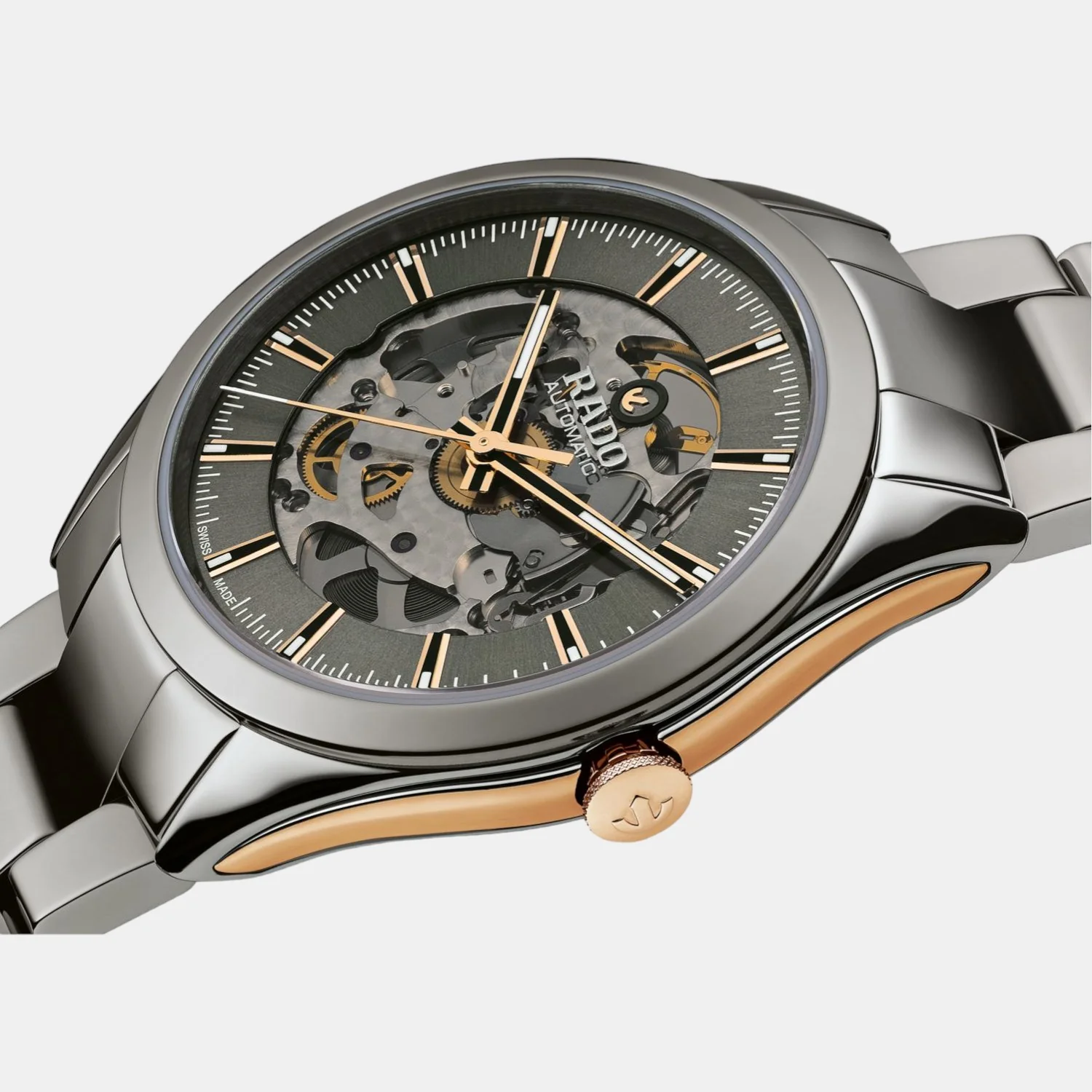 HyperChrome Men Automatic Grey Dial Analog Ceramic Watch R32021102 - Image 2