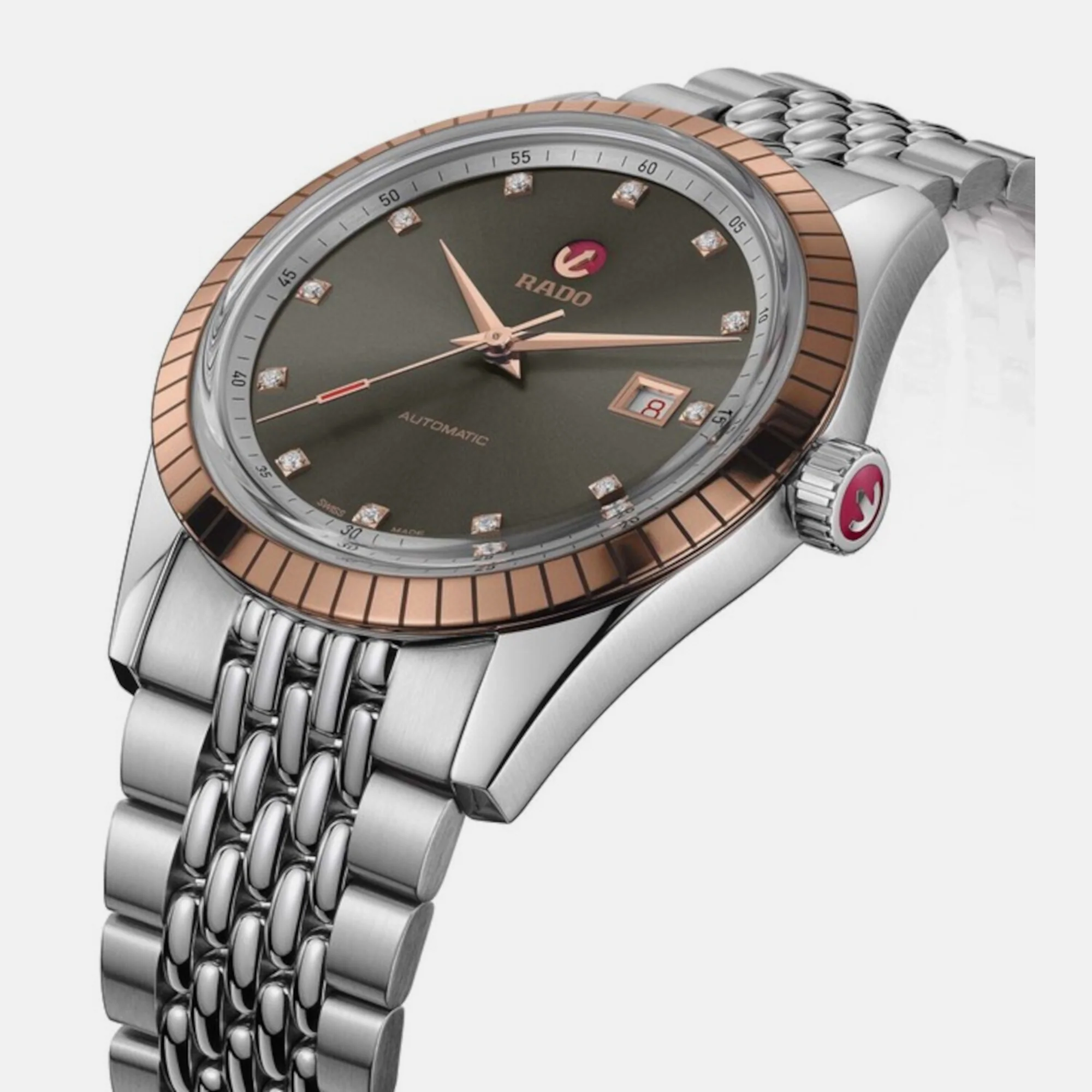 HyperChrome Men Automatic Grey Dial Analog Stainless Steel Watch R33100703 - Image 3