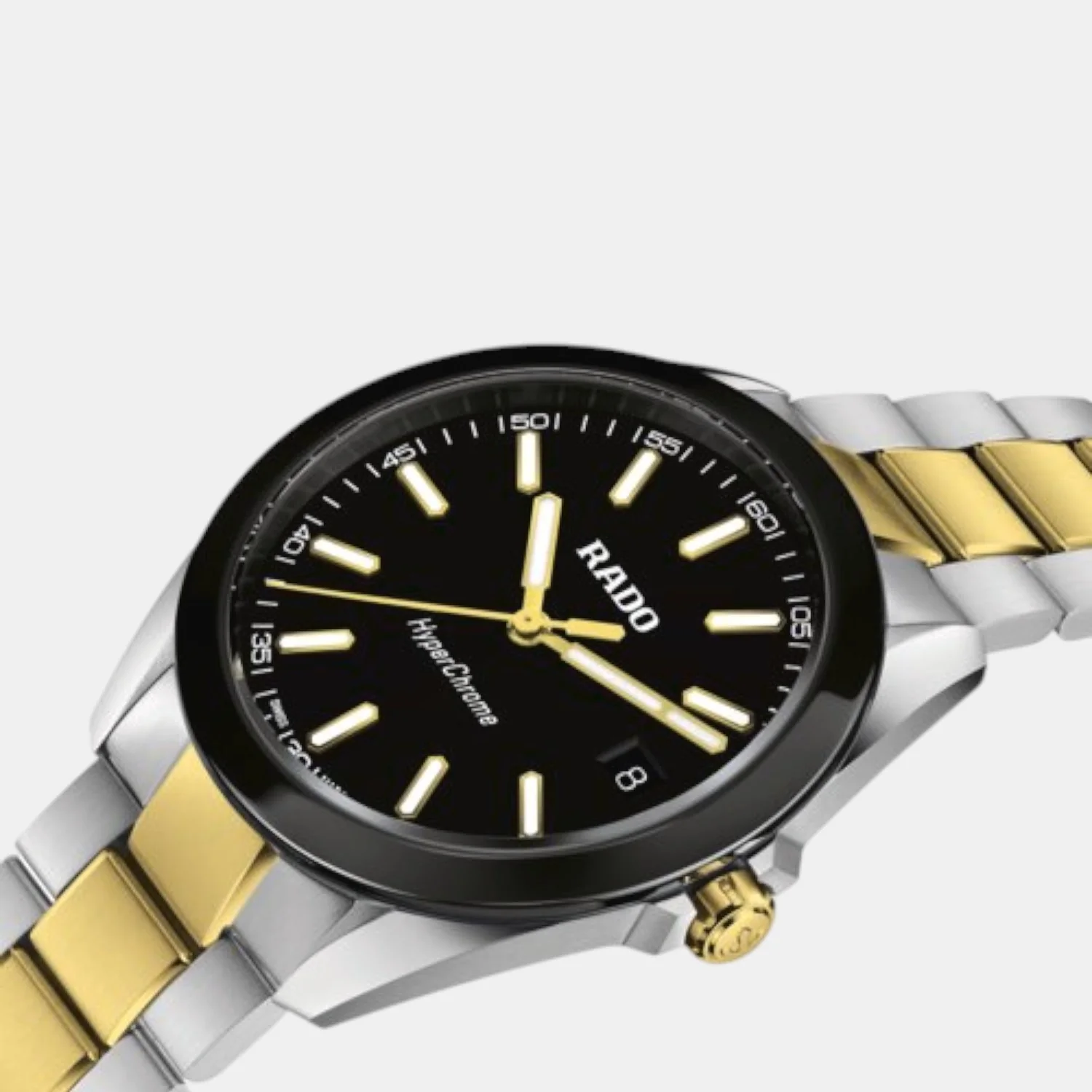 HyperChrome Men Quartz Black Dial Analog Stainless Steel Watch R32280153 - Image 2