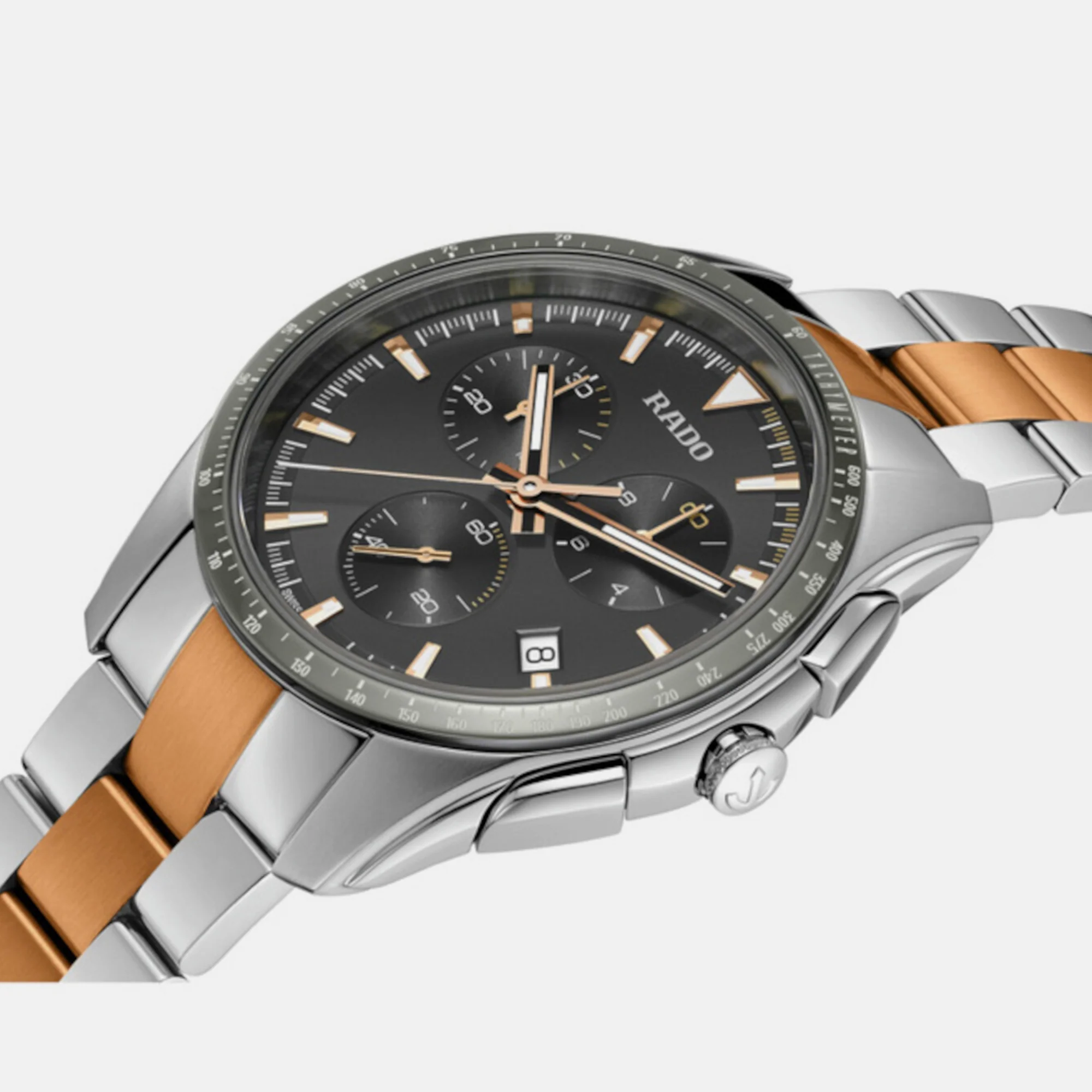 HyperChrome Men Quartz Black Dial Chronograph Stainless Steel Watch R32259173 - Image 2