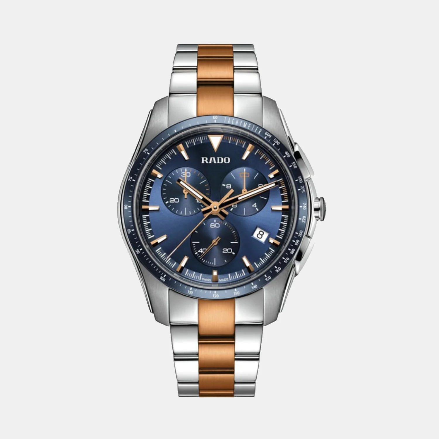 HyperChrome Men Quartz Blue Dial Analog Stainless Steel Watch R32259213 - Image 2