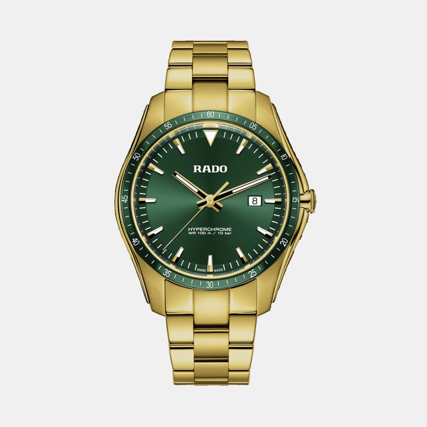 HyperChrome Men Quartz Green Dial Analog Stainless Steel Watch R32155303 - Image 2
