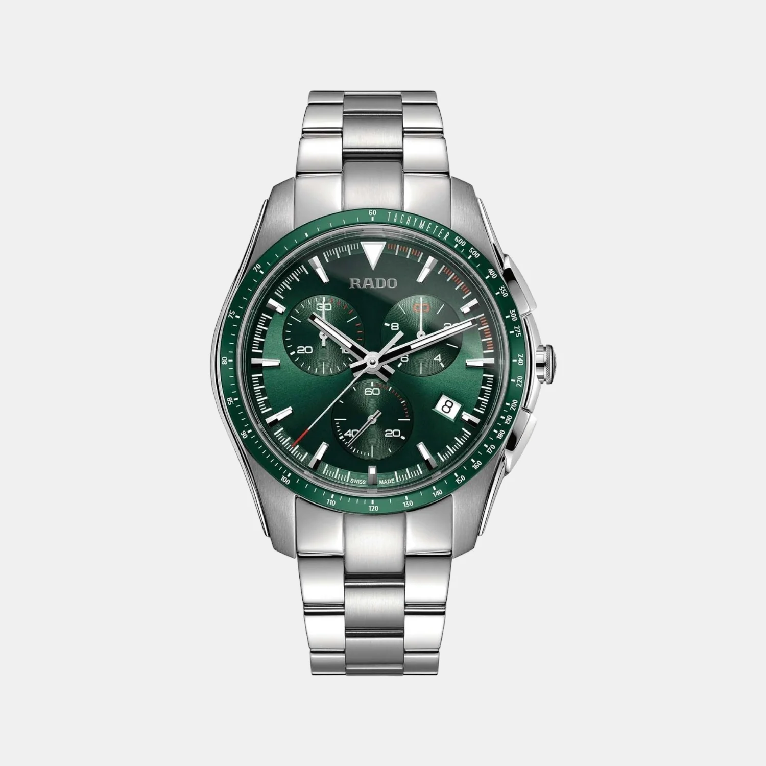 HyperChrome Men Quartz Green Dial Chronograph Stainless Steel Watch R32259313