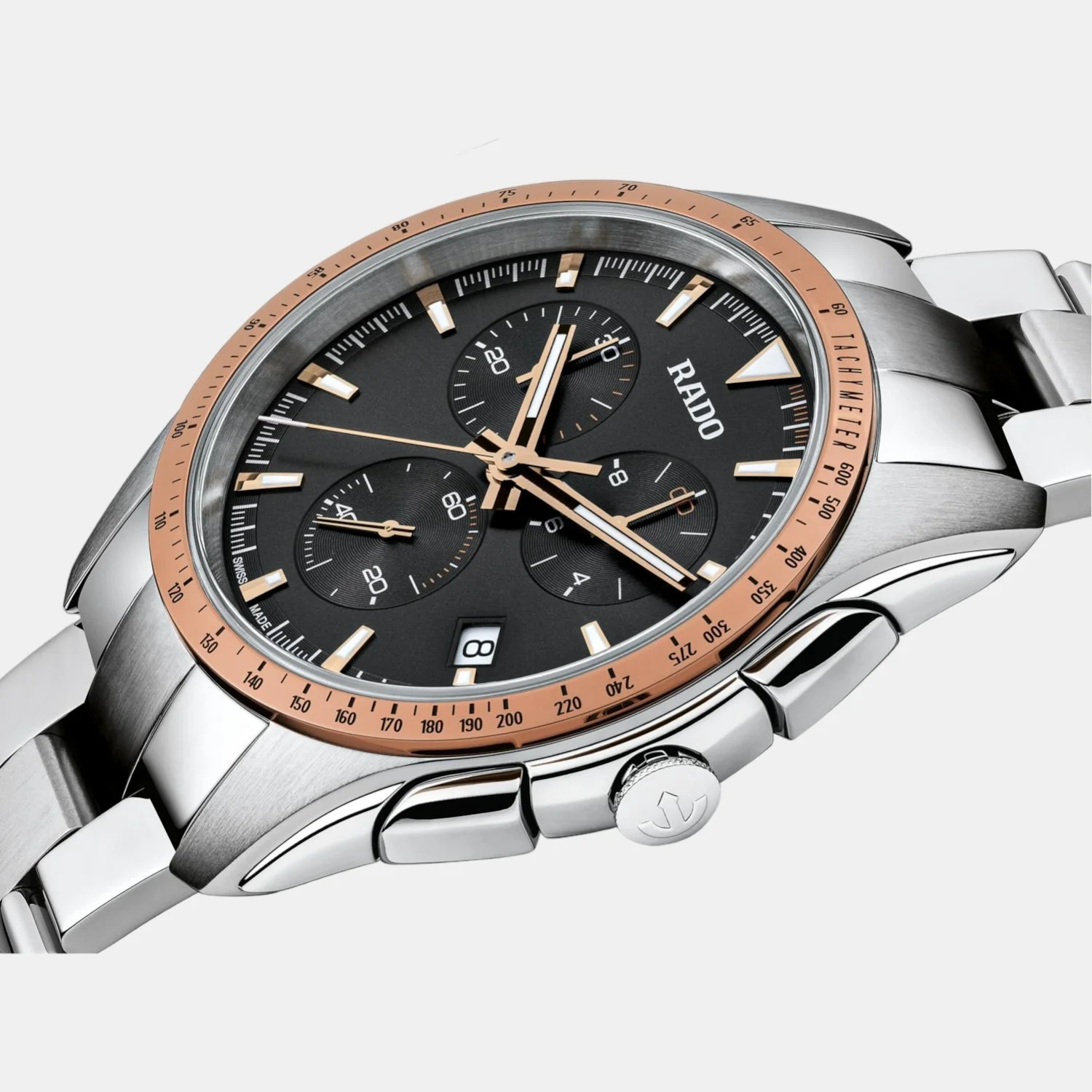 HyperChrome Men Quartz Grey Dial Chronograph Stainless Steel Watch R32259163 - Image 2