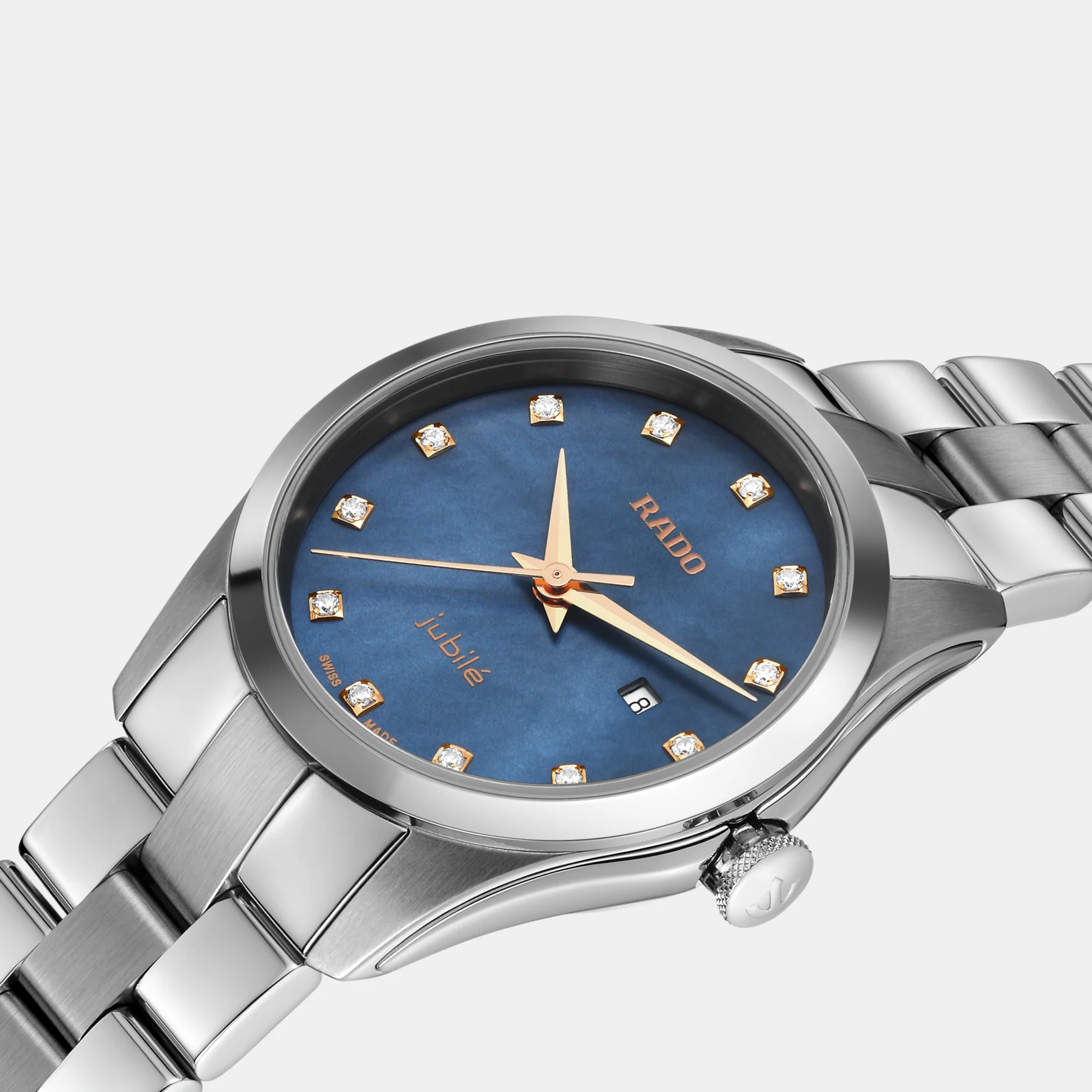 HyperChrome Women Quartz Blue Dial Analog Stainless Steel Watch R32110913 - Image 2