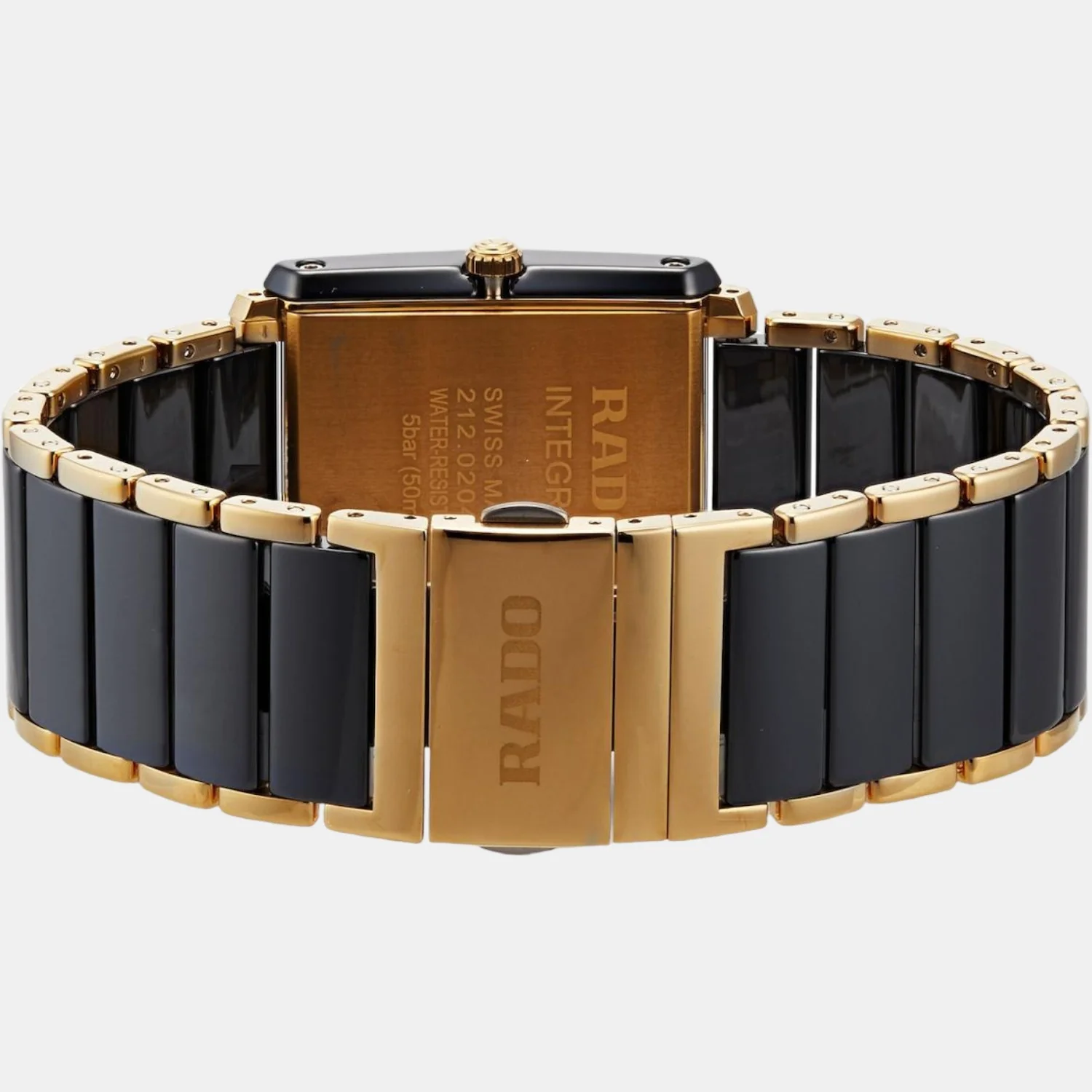 Integral Diamonds Unisex Quartz Black Dial Analog Stainless Steel Watch R20204712 - Image 3