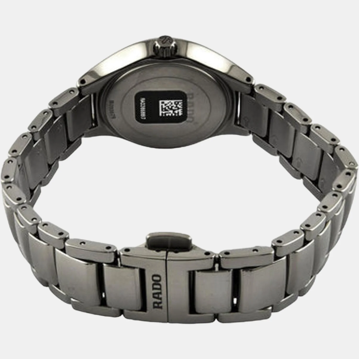True Round Women Quartz Grey Dial Analog Ceramic Watch R27060712 - Image 2