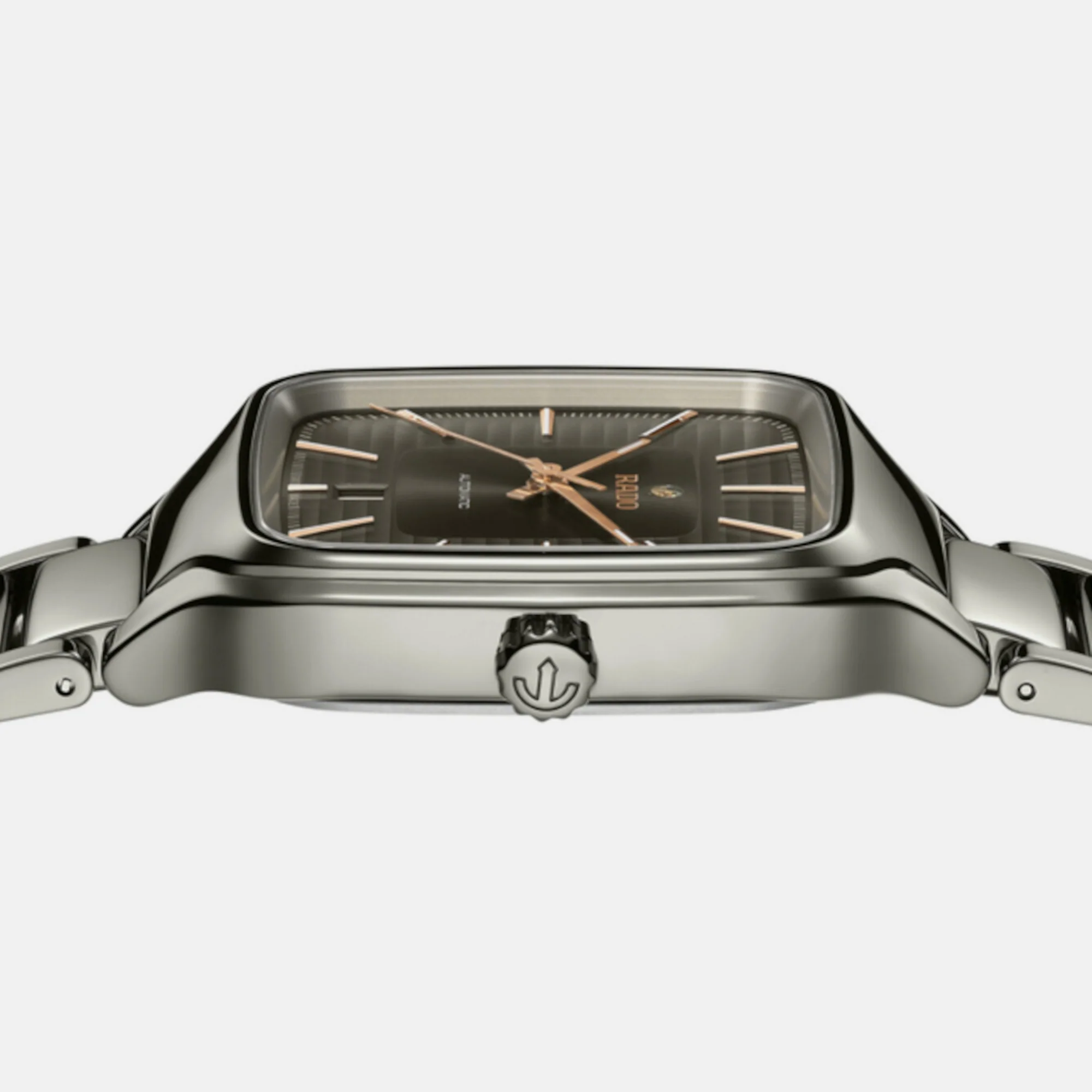 True Square Unisex Automatic Grey Dial Analog Ceramic Watch R27077102 - Image 4