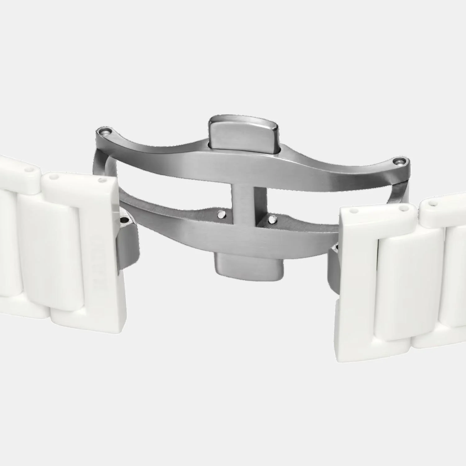 True Square Unisex Automatic White Dial Analog Ceramic Watch R27126012 - Image 6
