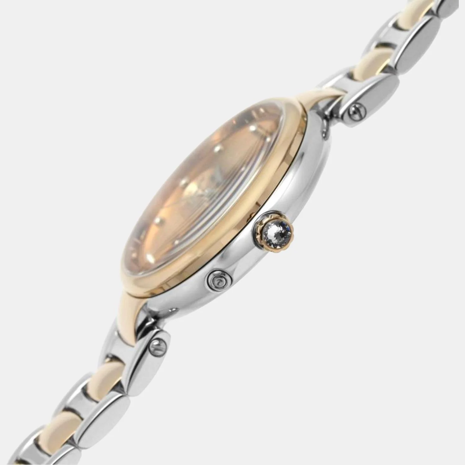 Dreamline Moonphase Women Quartz Rose Gold Dial Analog Stainless Steel Watch 858801 49 38 50 - Image 5