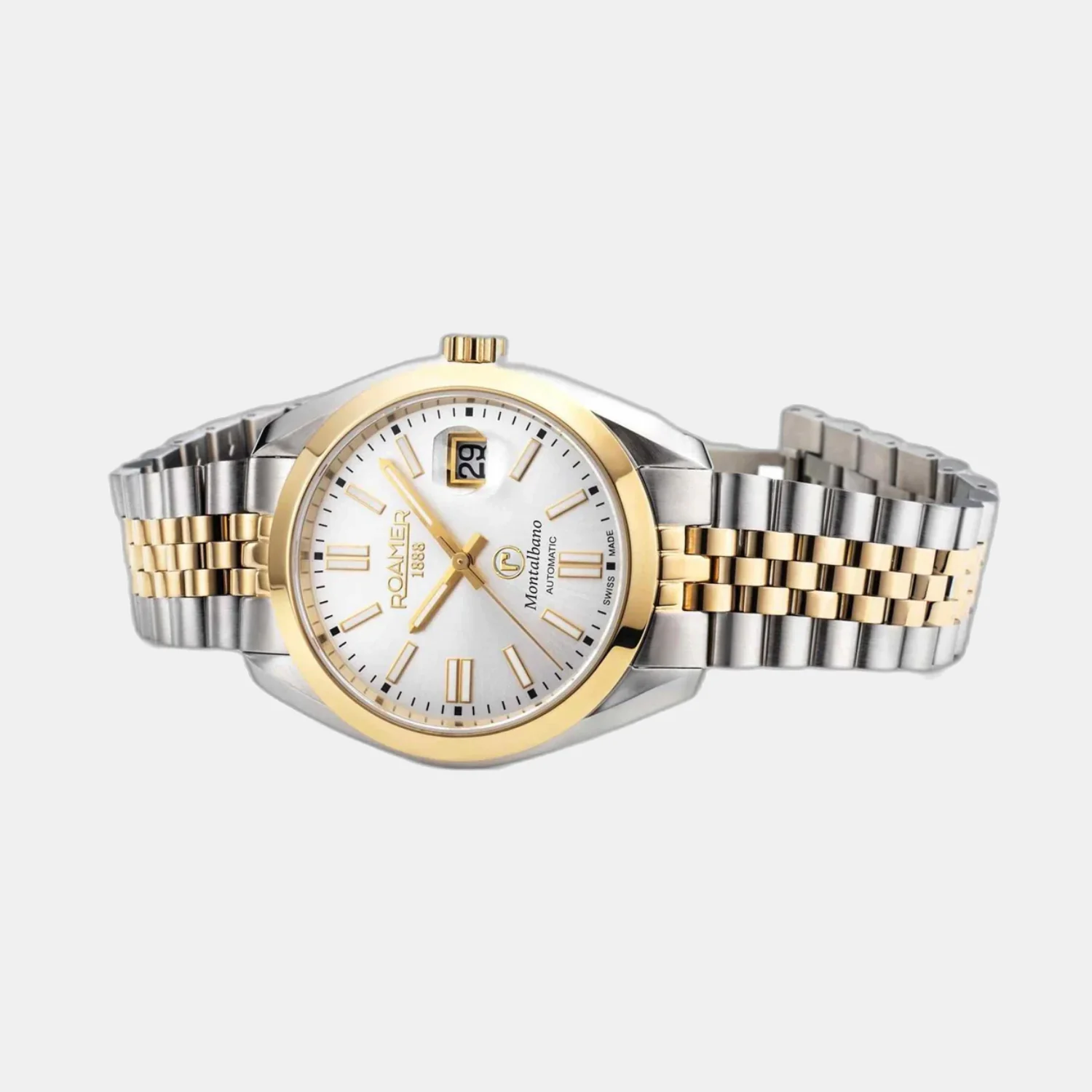 Montalbano Men Automatic Silver Dial Analog Stainless Steel Watch 996983 47 15 20 - Image 2