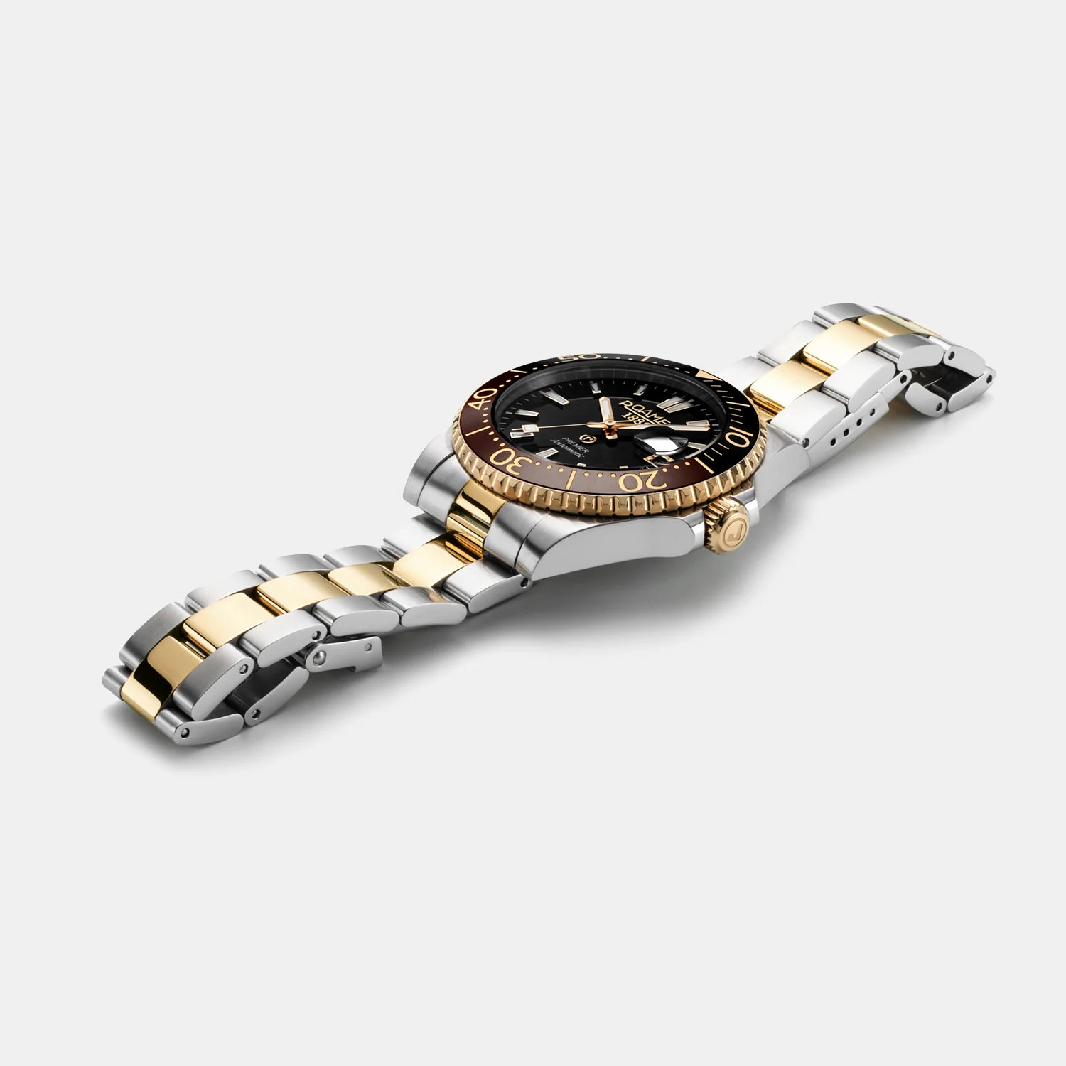 Premier Men Mechanical Black Sunray Dial Analog Stainless Steel Watch 986983 47 85 20 - Image 5
