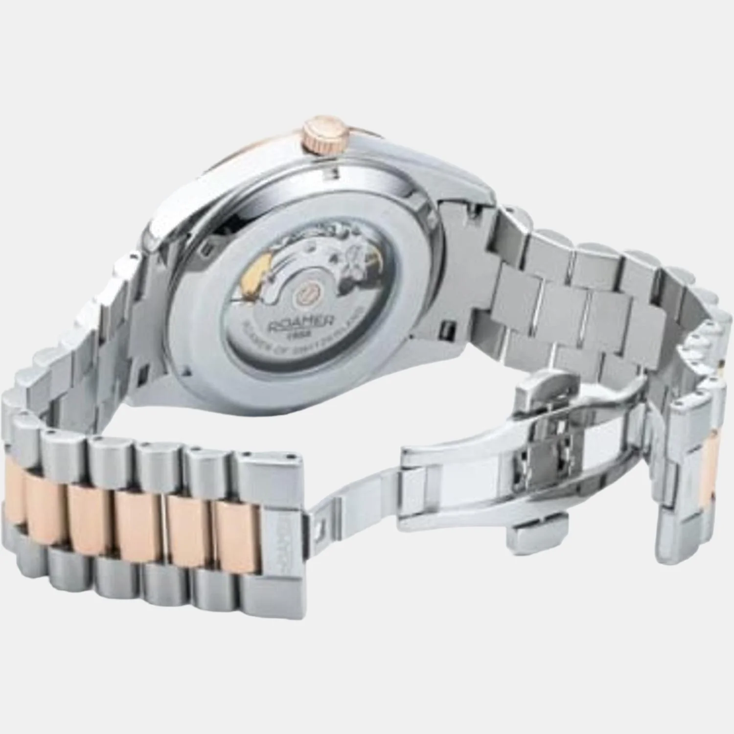 Primeline Daydate Men Automatic Silver Dial Analog Stainless Steel Watch 981662 47 15 90 - Image 4