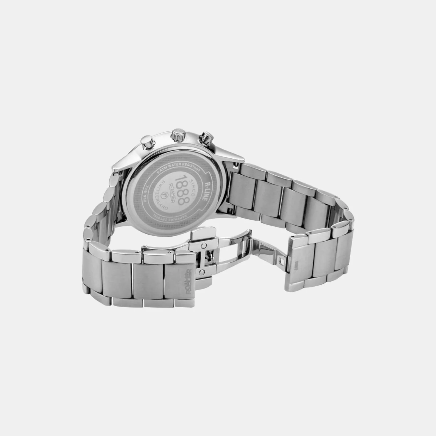 R-Line Men Quartz Blue Dial Analog Stainless Steel Watch 718982 41 45 70 - Image 2