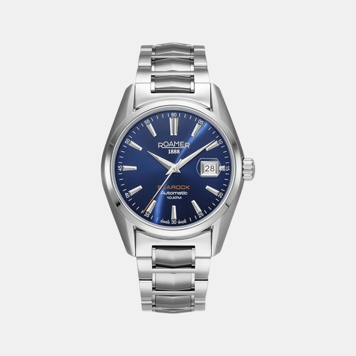 Searock Automatic Men Automatic Blue Dial Analog Stainless Steel Watch 210665 41 45 20