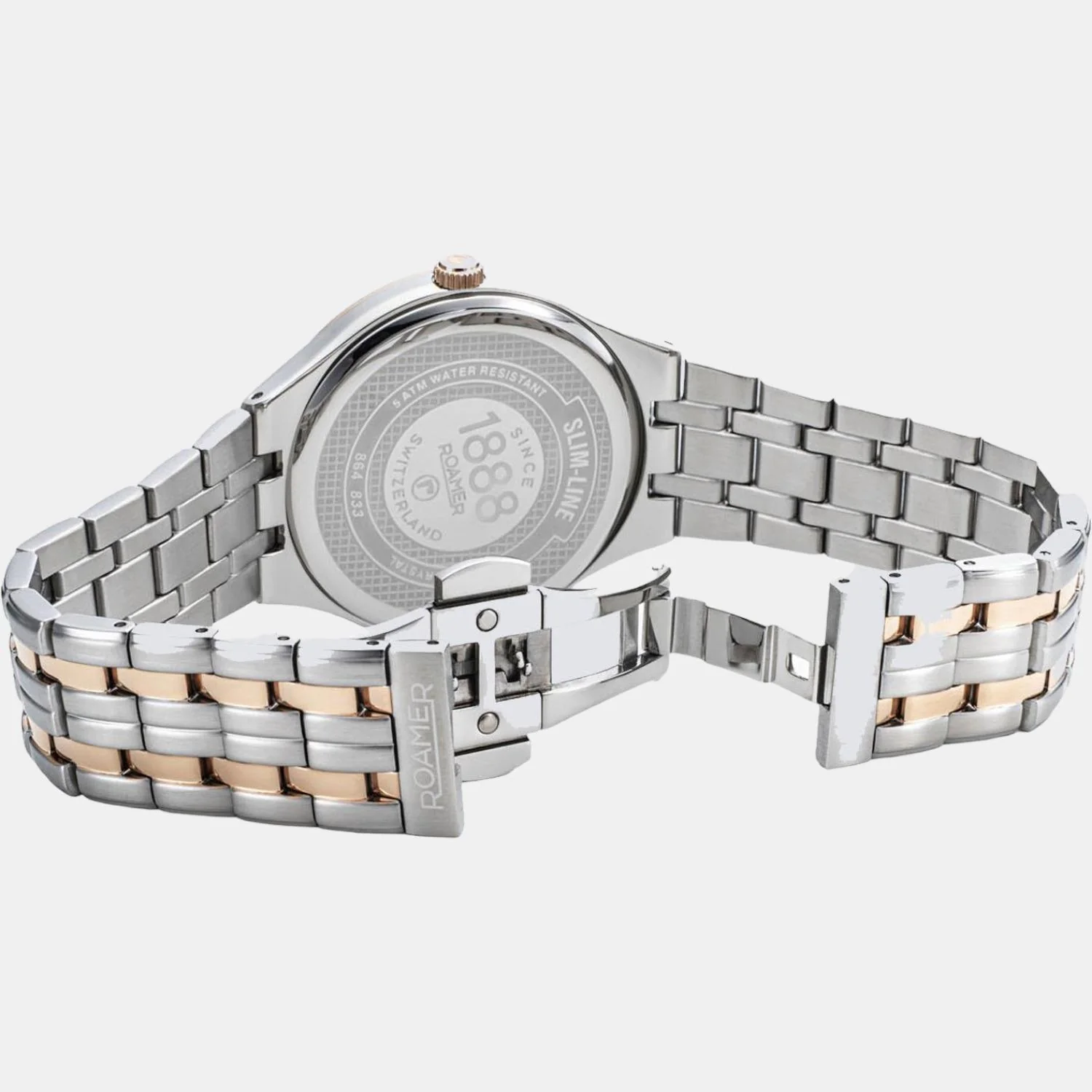Slim-Line Men Quartz Green Dial Analog Stainless Steel Watch 864833 49 75 50 - Image 3