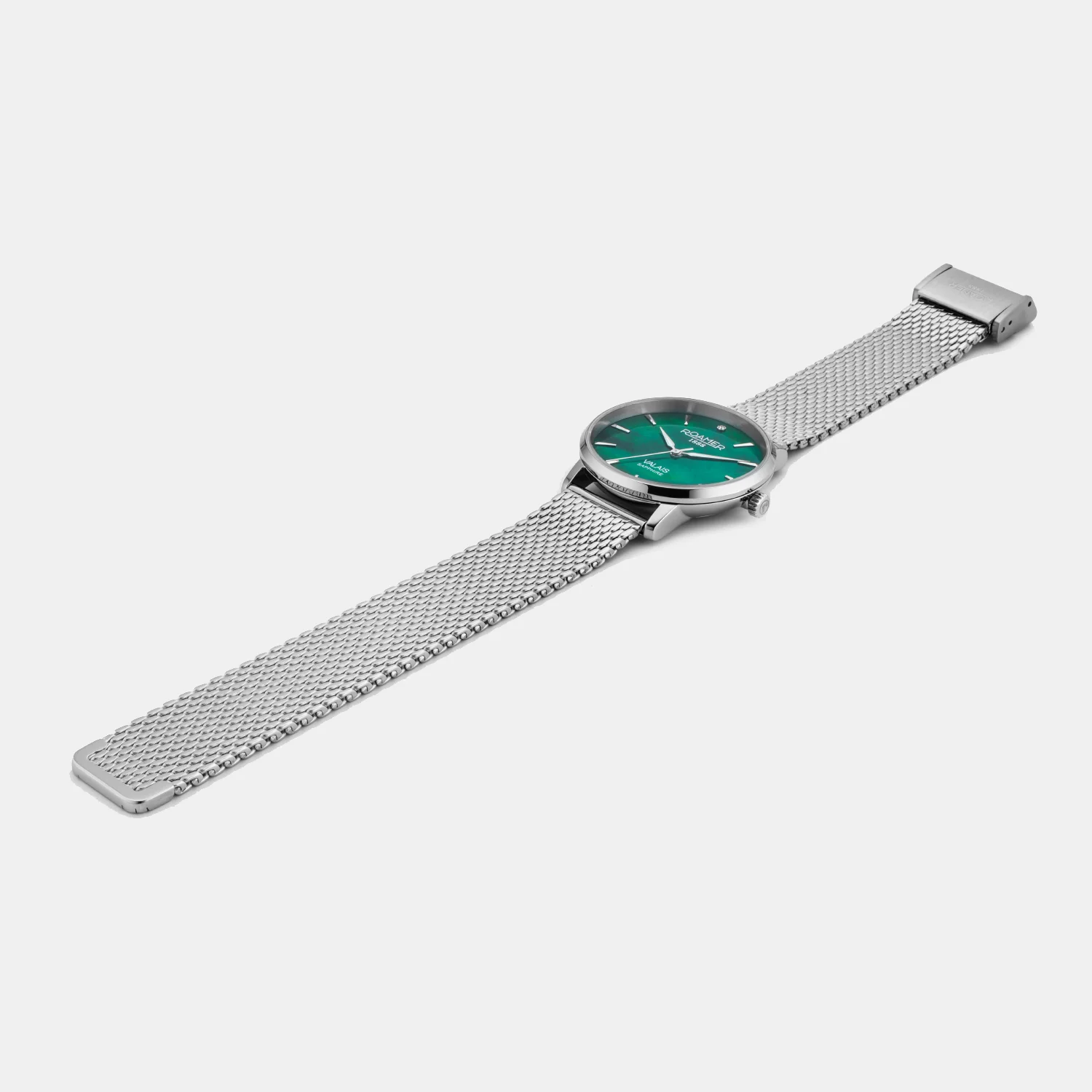 Valais Women Quartz Green Mother Of Pearl Dial Analog Leather Watch 989847 41 70 05 - Image 8