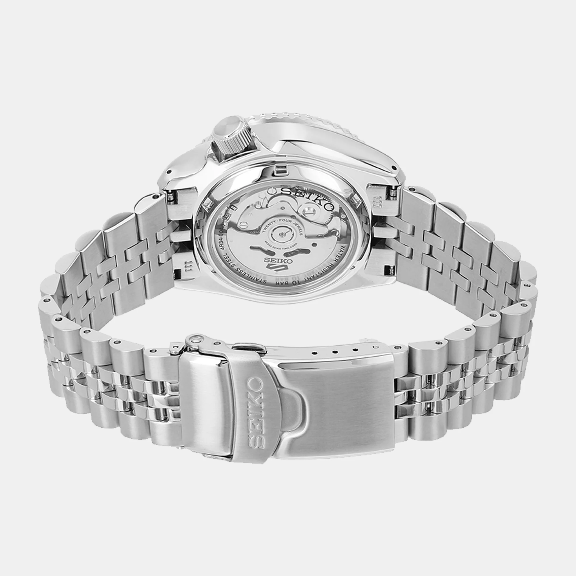 5 Sports Men Automatic Blue Dial Analog Stainless Steel Watch SSK003K1 - Image 4