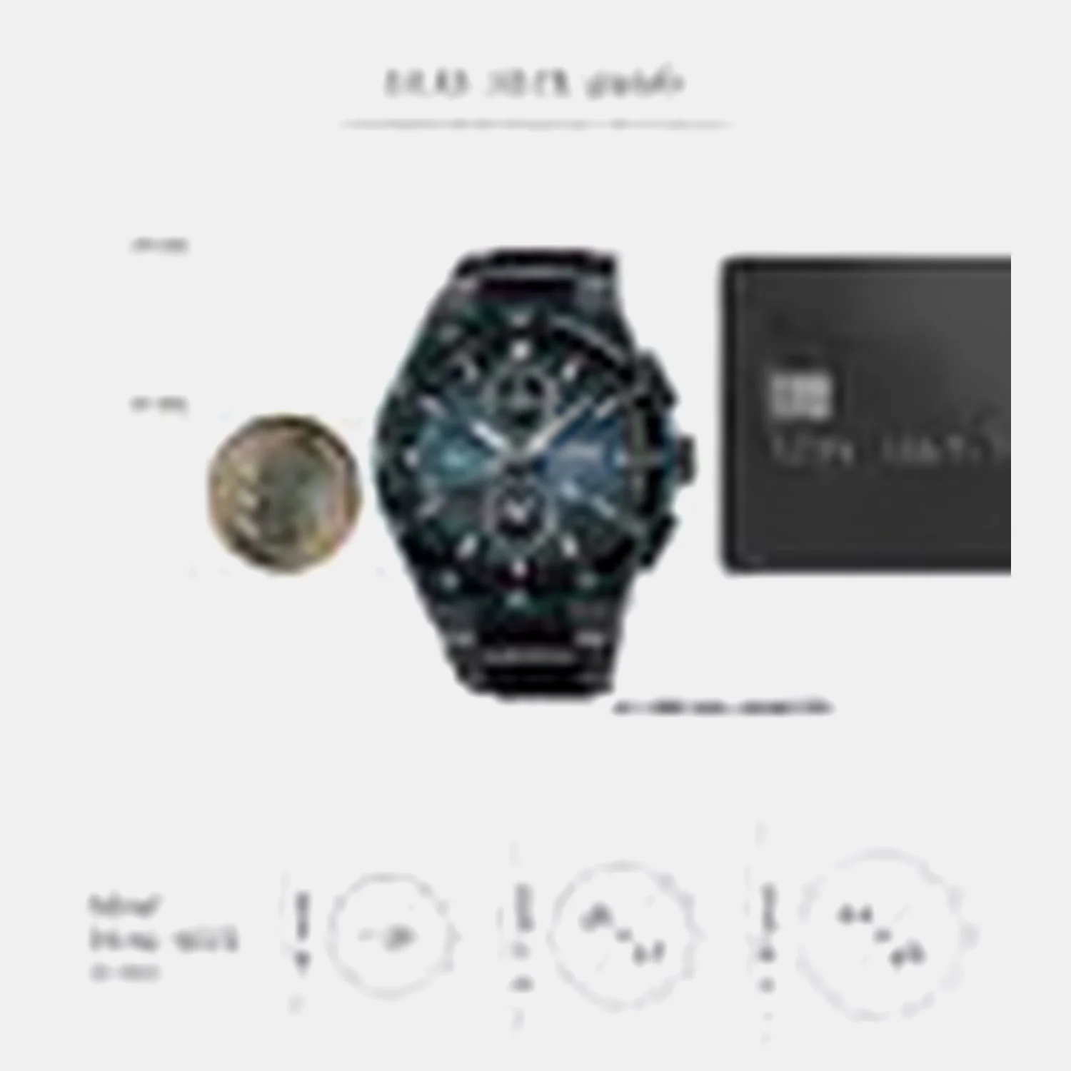 Astron GPS Solar ‘Spiral Galaxy’ Limited Edition Chronograph Men Blue Dial Stainless Steel Watch SSH187J1 - Image 5