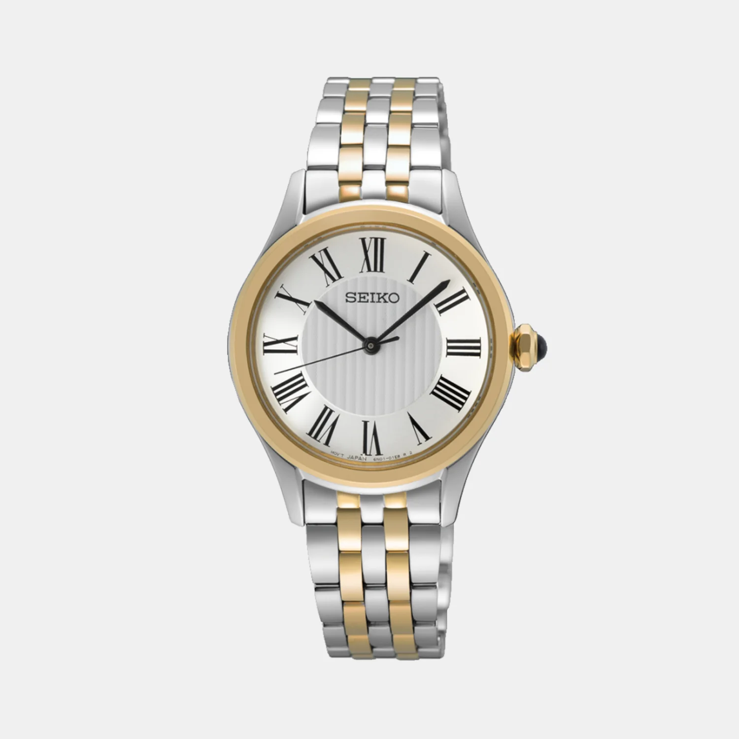 Classic Women Quartz White Dial Analog Stainless Steel Watch SUR612P1 - Image 3