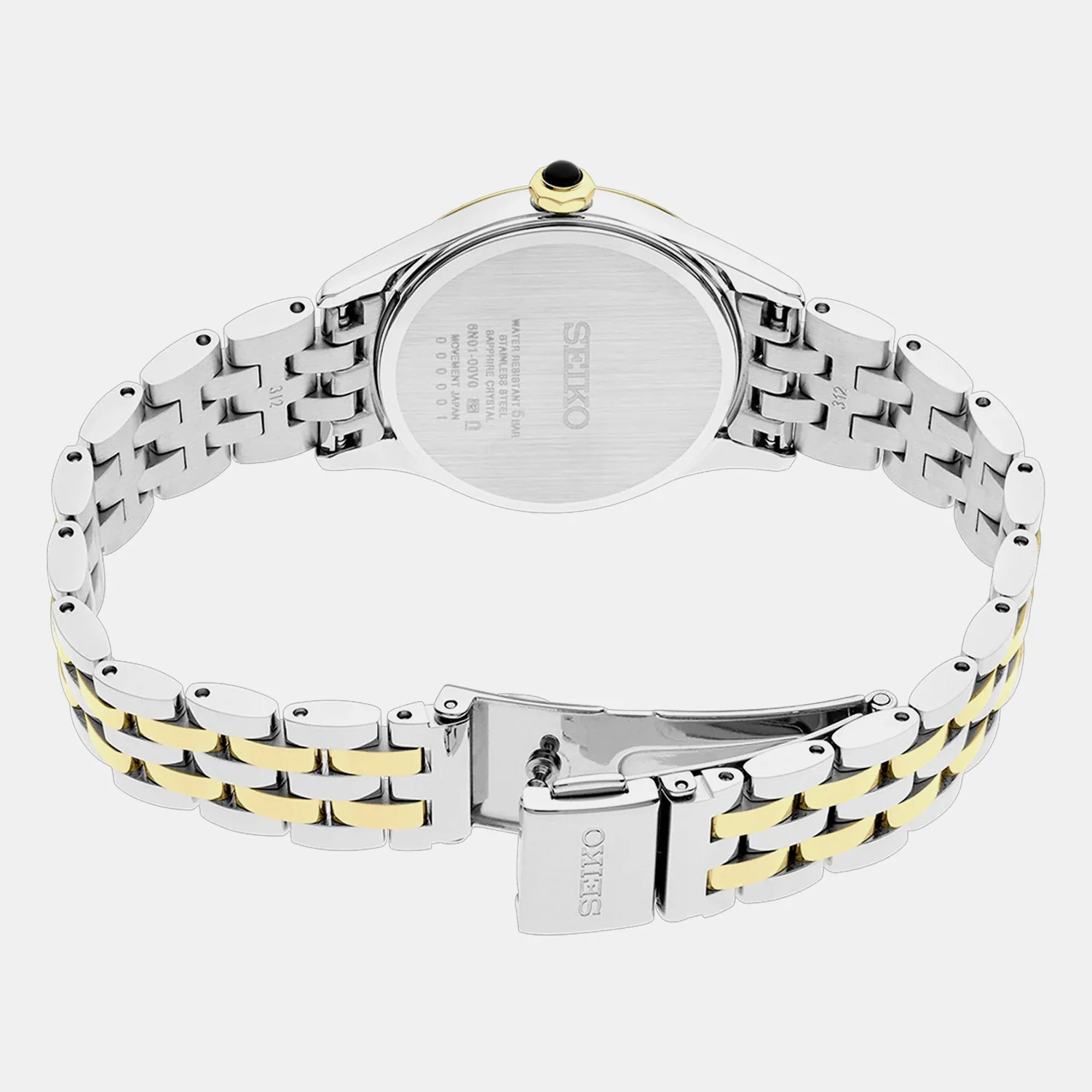 Classic Women Quartz White Dial Analog Stainless Steel Watch SUR612P1 - Image 4