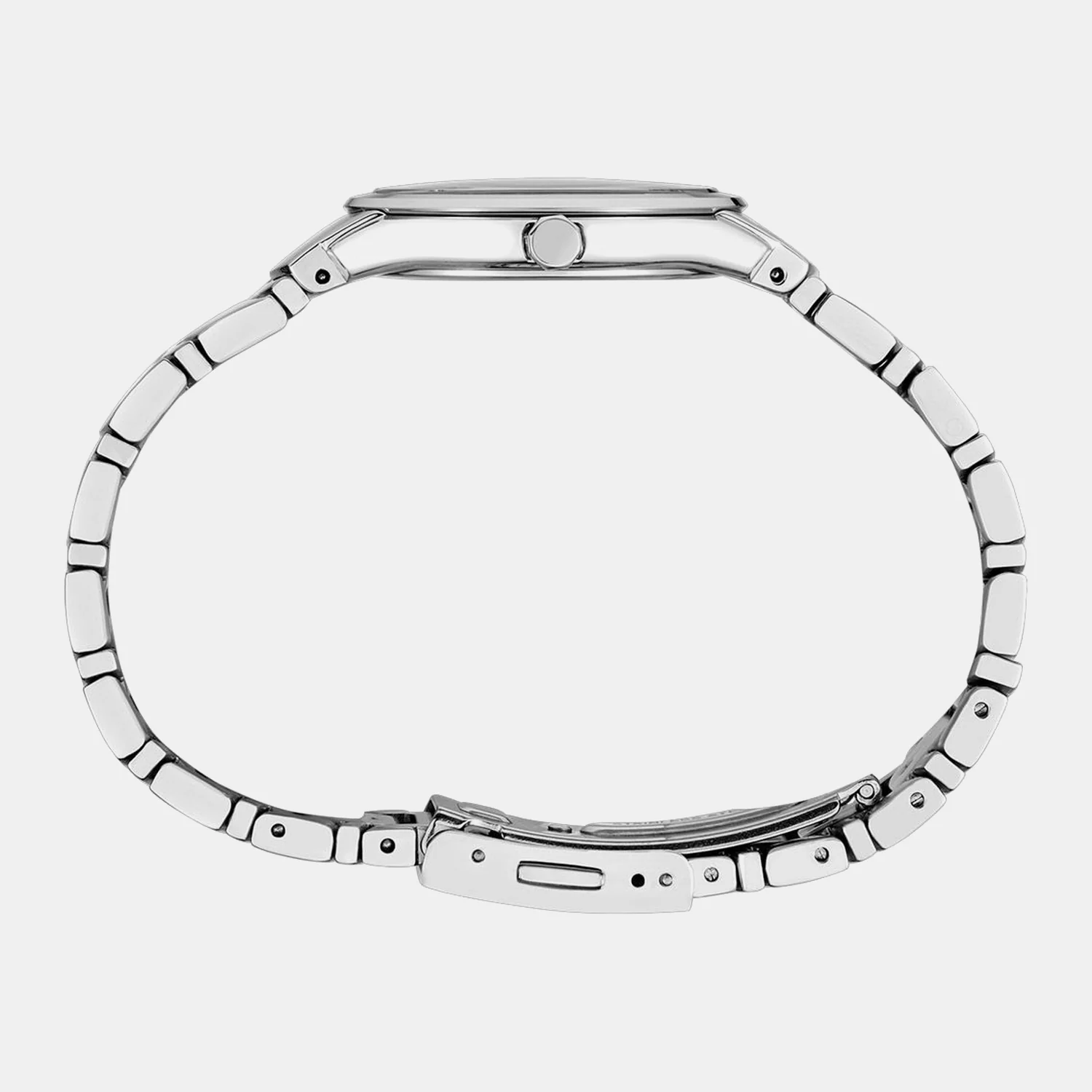Classic Women Quartz White Dial Analog Stainless Steel Watch SUR615P1 - Image 2