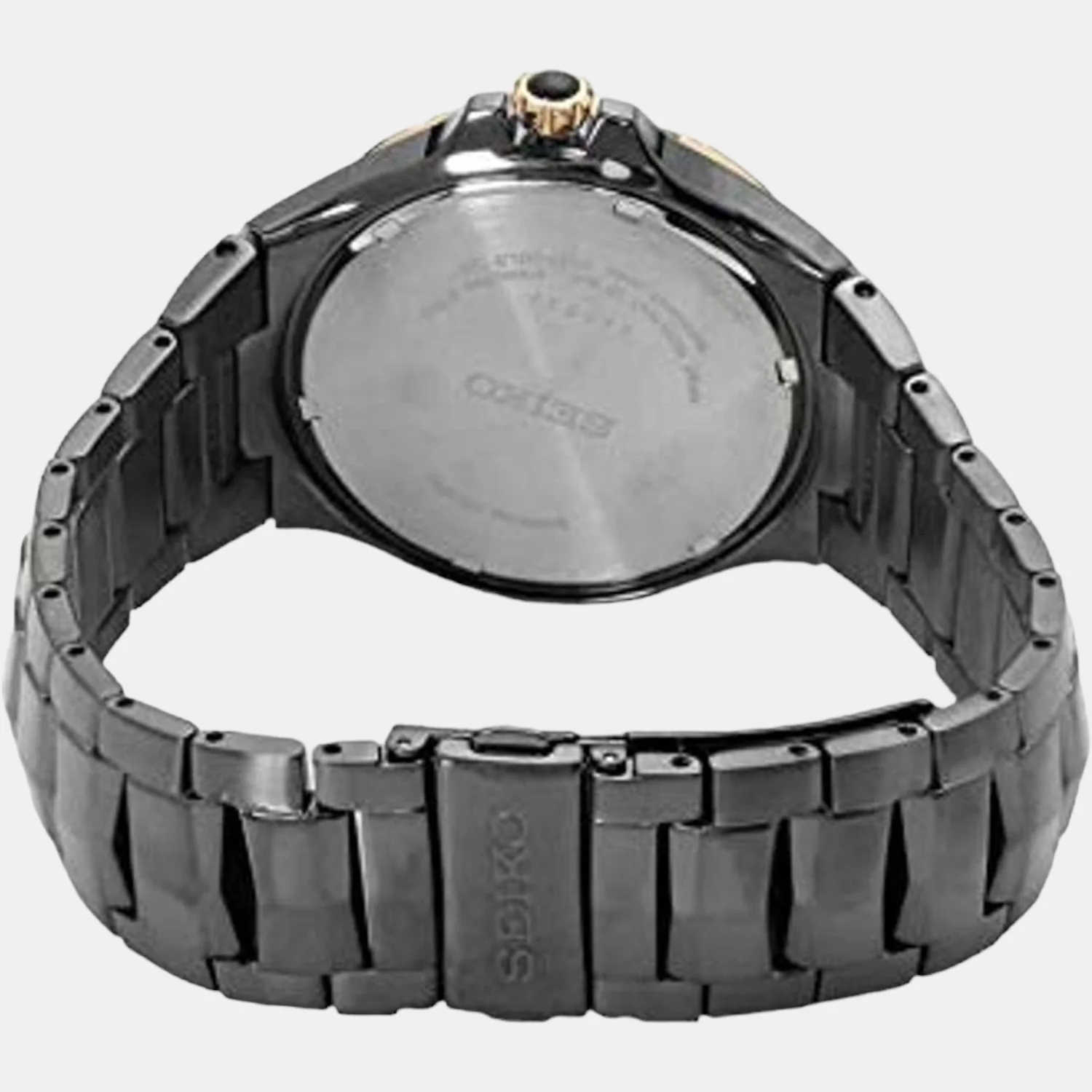 Coutura Men Solar Black Dial Analog Stainless Steel Watch SNE506P9 - Image 3