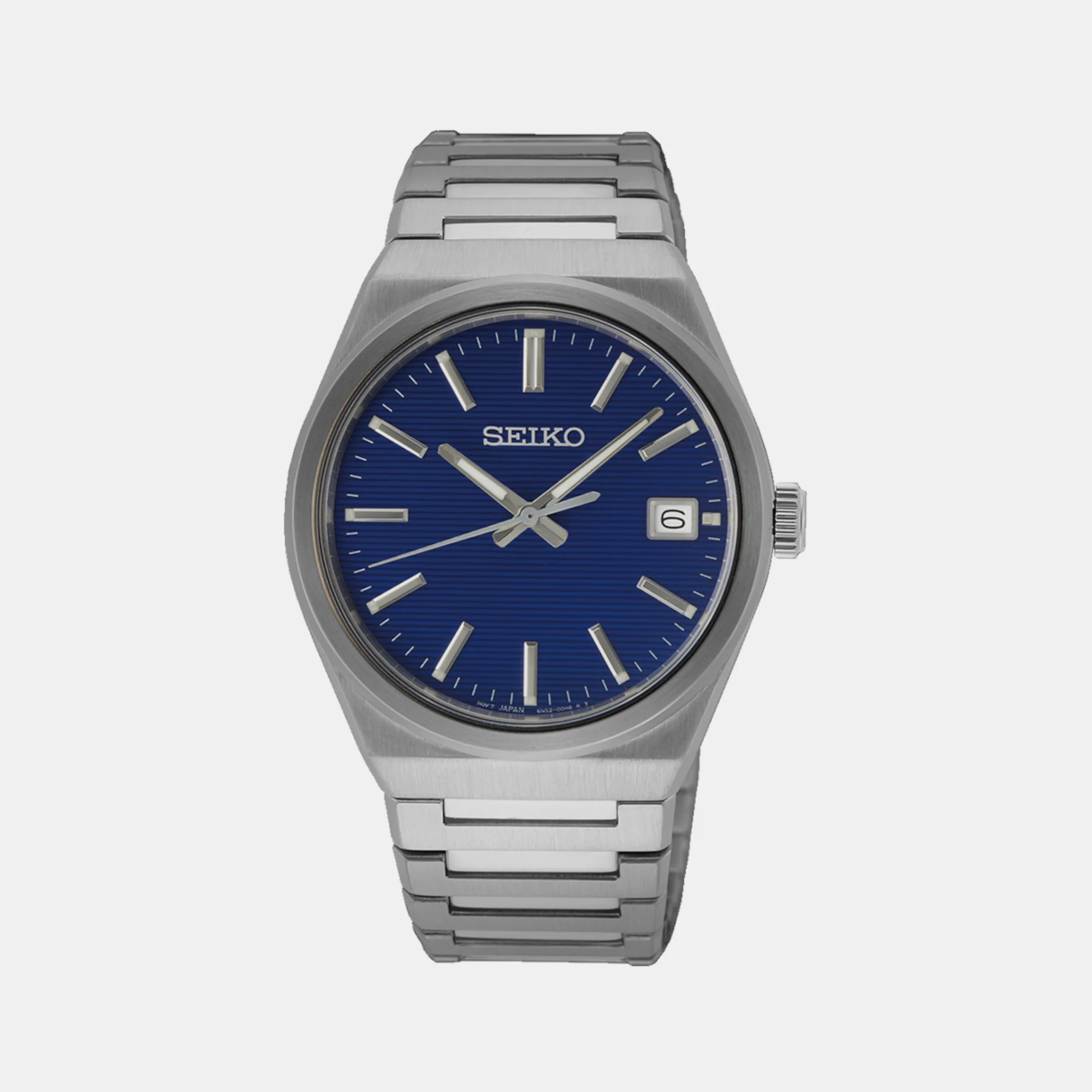 Dress Men Quartz Blue Dial Analog Stainless Steel Watch SUR555P1 - Image 2