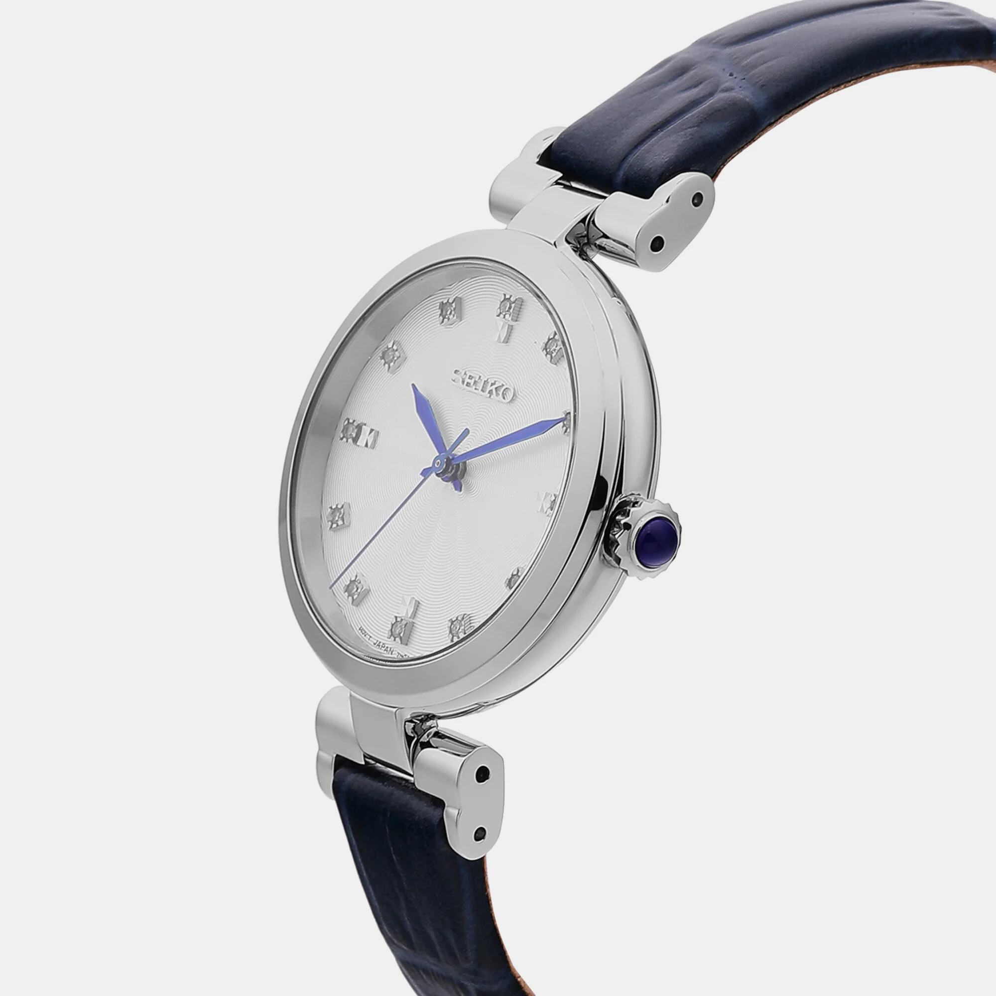 Dress Women Quartz White Dial Analog Leather Watch SRZ545P1 - Image 3
