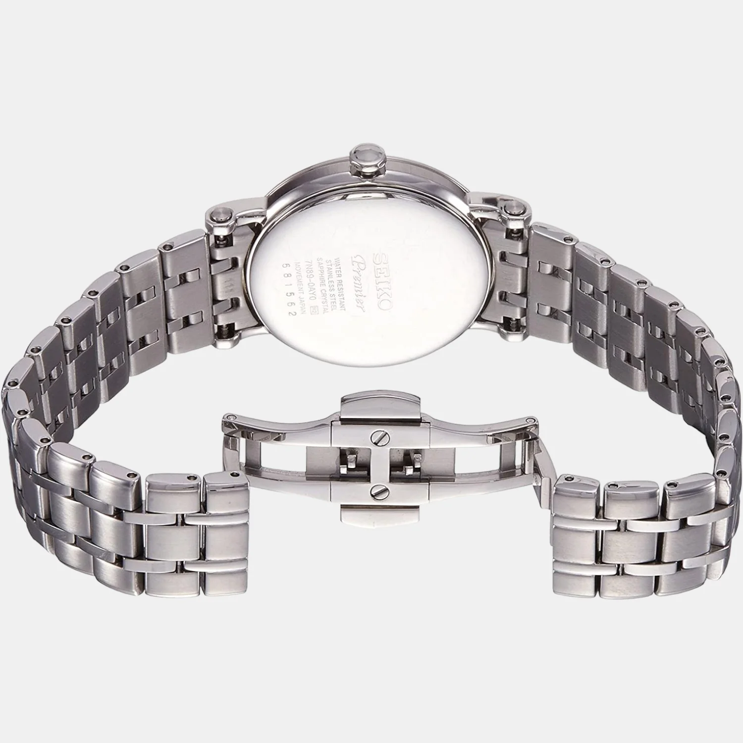 Dress Women Quartz White Dial Analog Stainless Steel Watch SXB429P1 - Image 2
