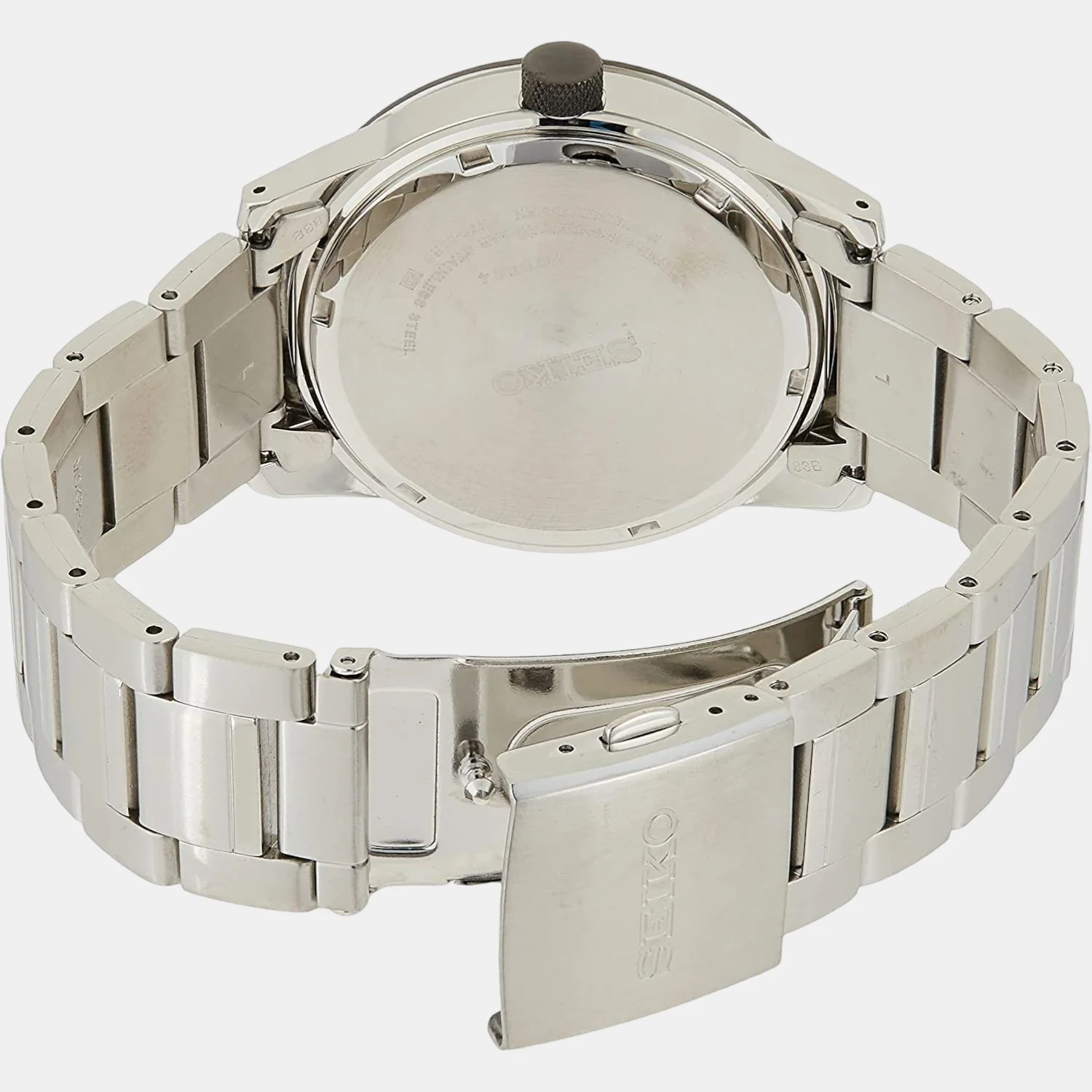 Men Quartz Black Dial Analog Stainless Steel Watch SUR285P1 - Image 2