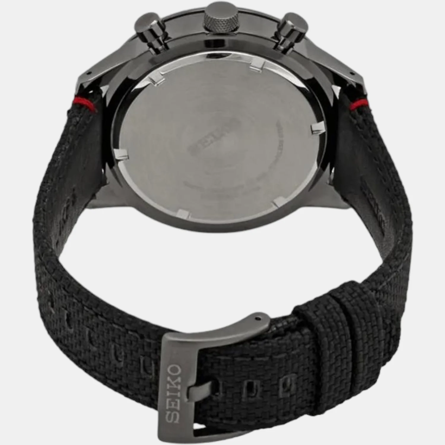 Men Quartz Black Dial Chronograph Leather Watch SSB359P1 - Image 4