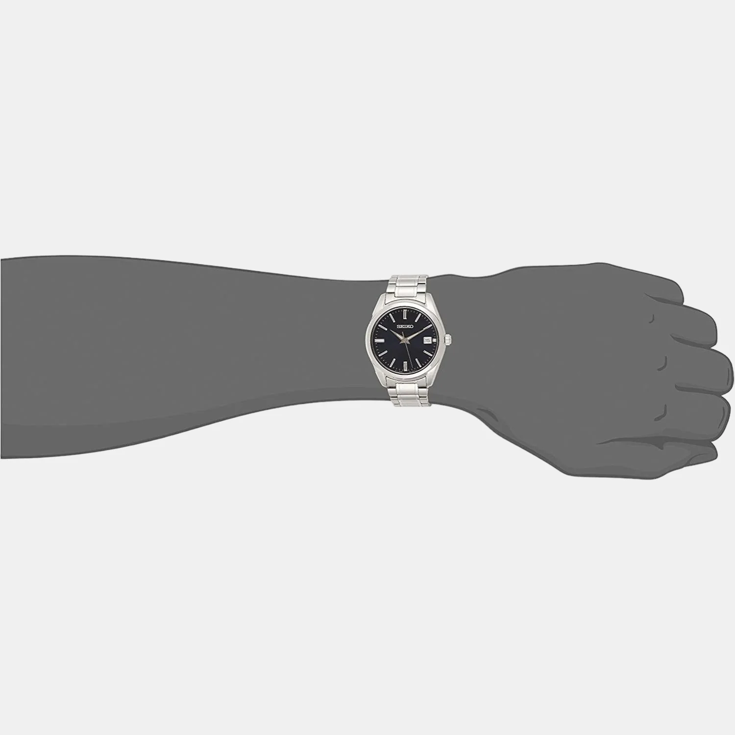 Men Quartz Blue Dial Analog Stainless Steel Watch SUR309P1 - Image 6