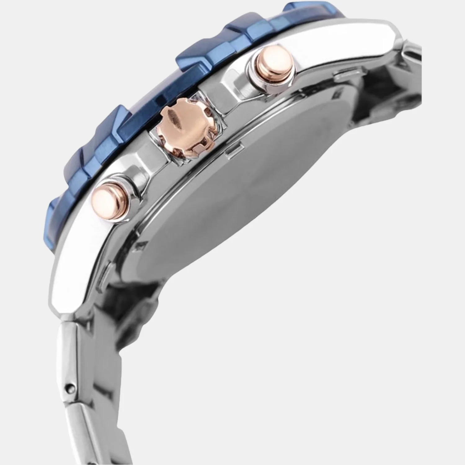 Men Quartz Blue Dial Chronograph Stainless Steel Watch SPC227P1 - Image 3