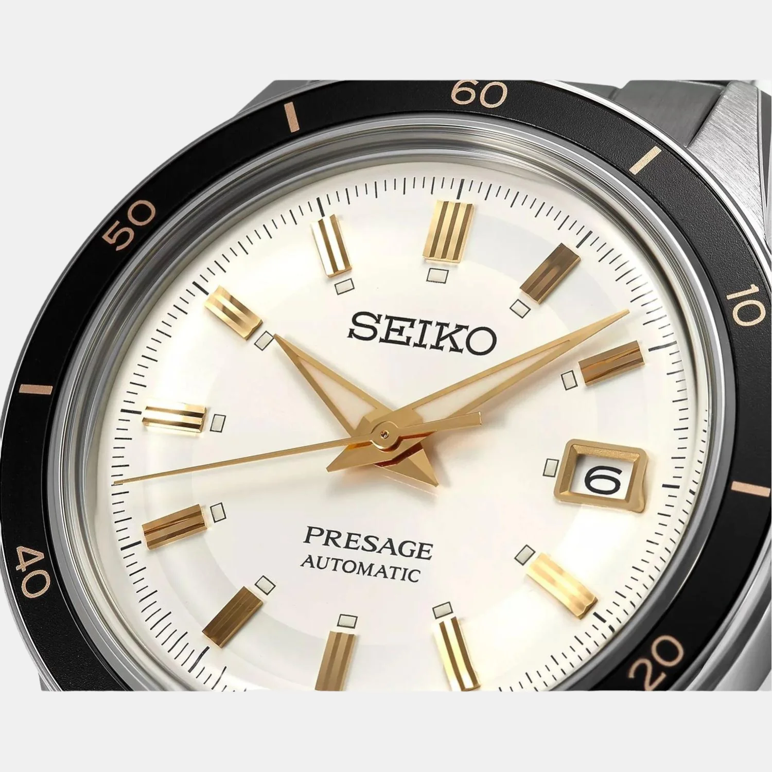 Presage Men Automatic Beige Dial Analog Stainless Steel Watch SRPG03J1 - Image 3