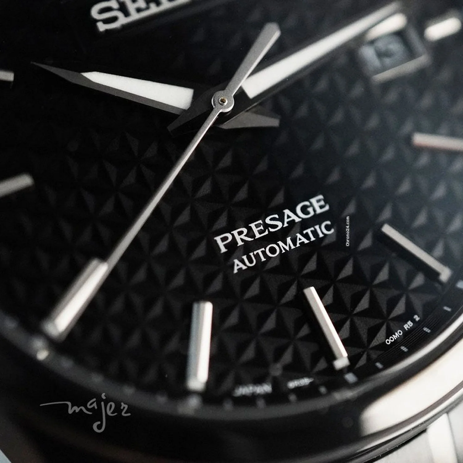 Presage Men Automatic Black Dial Analog Stainless Steel Watch SPB229J1 - Image 3